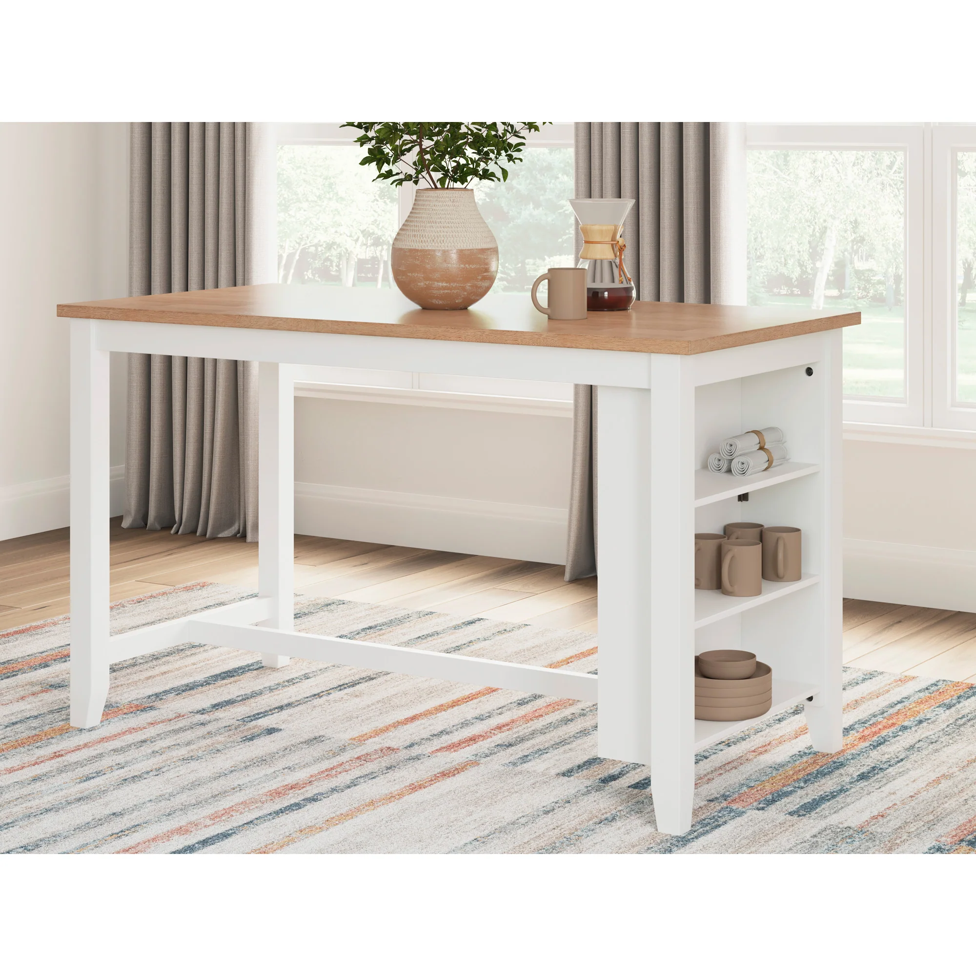 Gesthaven Rectangular Counter Table - Image 19