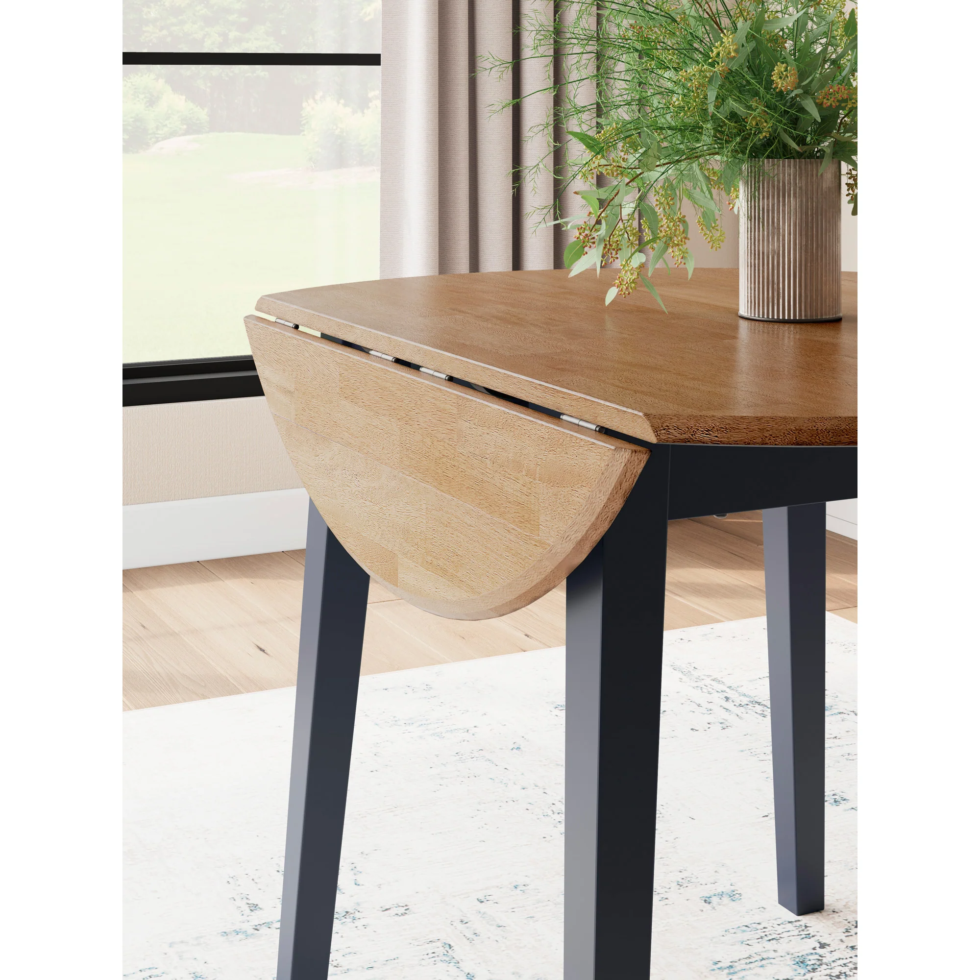 Gesthaven Round Drop Leaf Table - Image 4