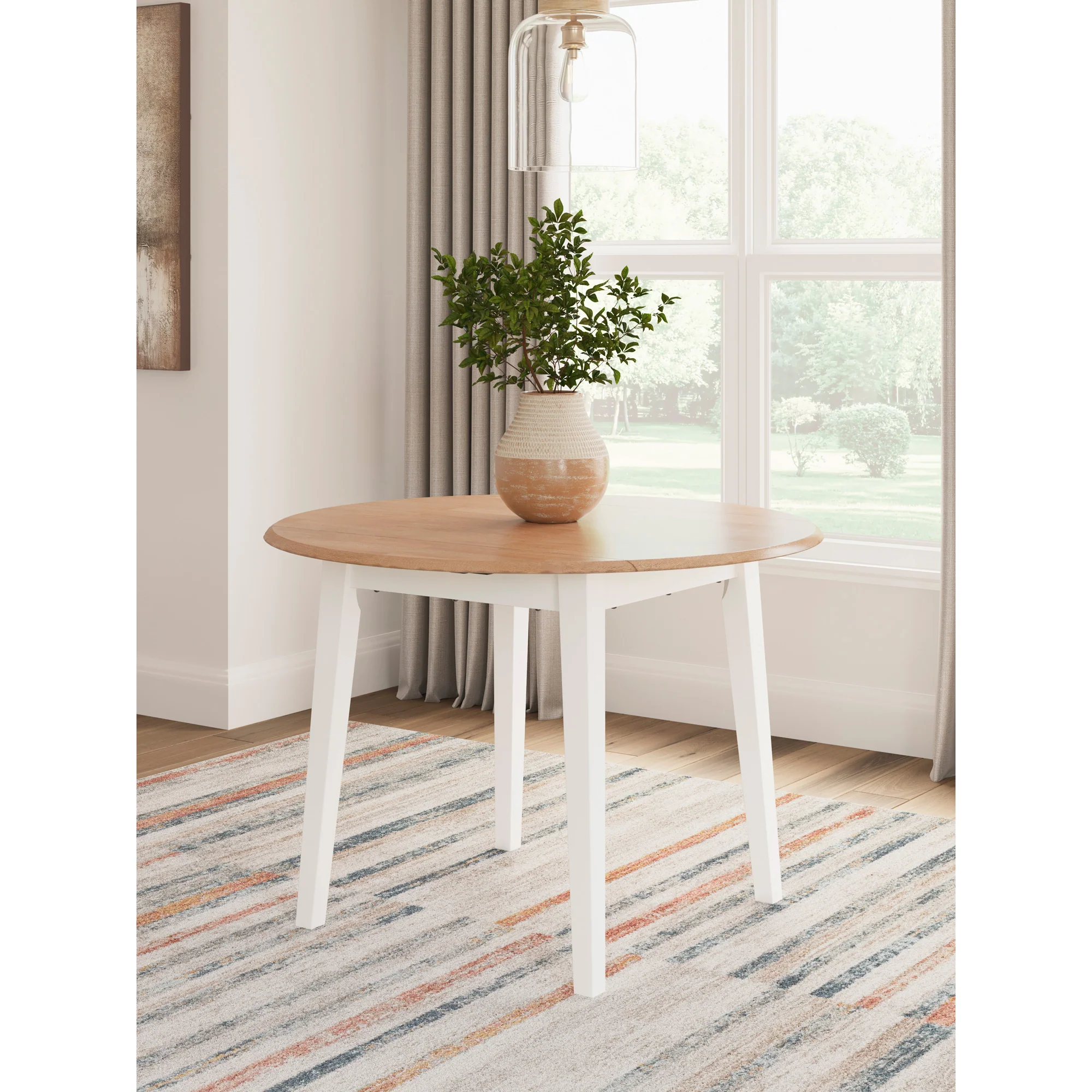 Gesthaven Round Drop Leaf Table - Image 8
