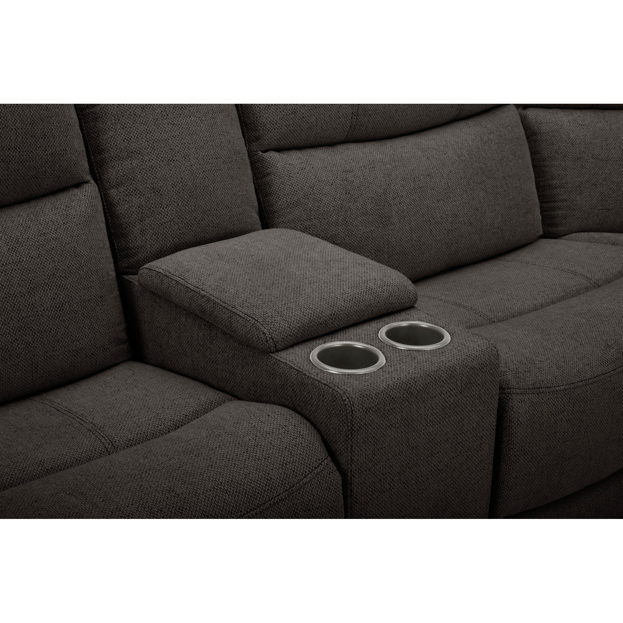 Grayson 6 Piece Sectional with 2 Power Ends - Image 4
