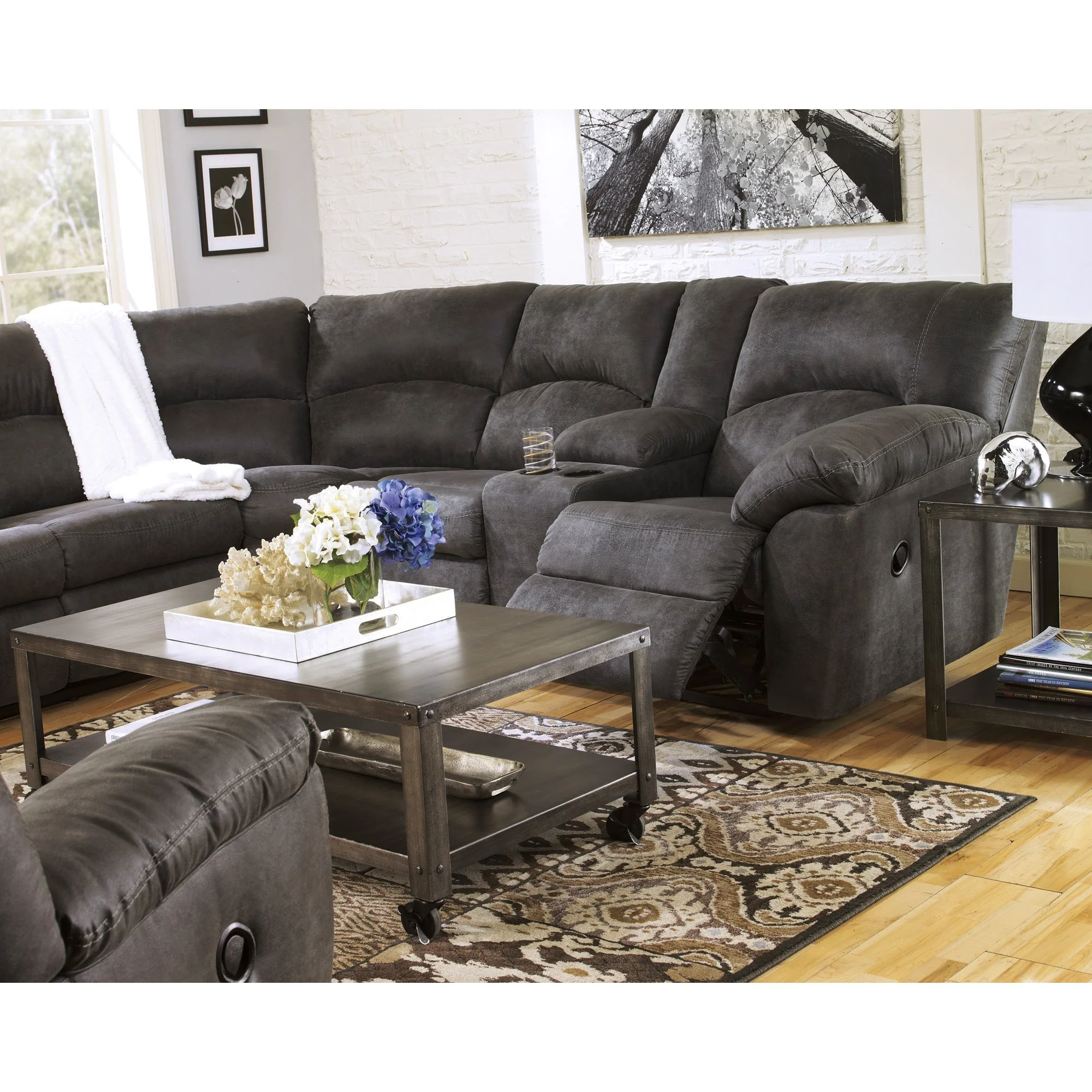 Grover 2 Piece Reclining Sectional - Image 8