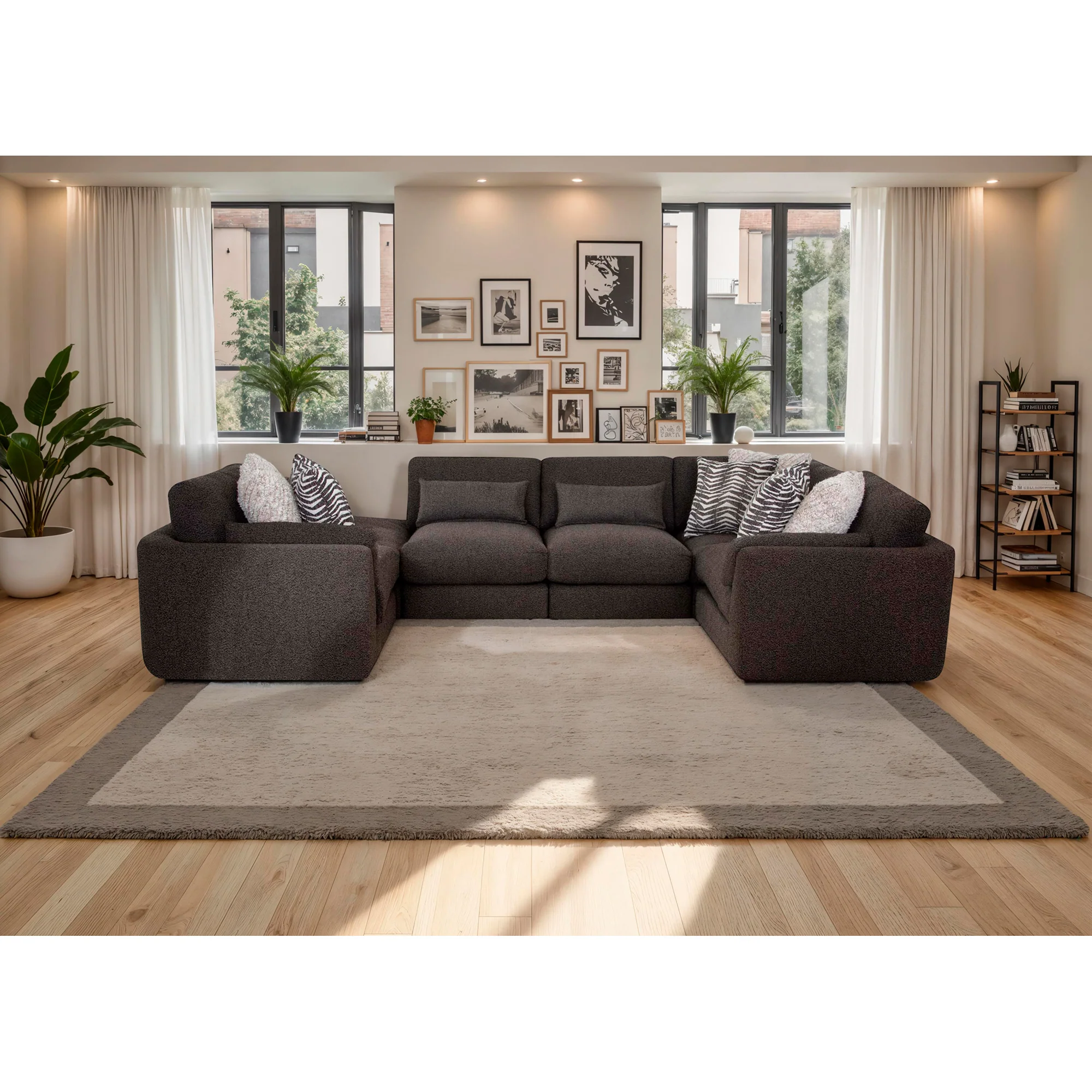 Hadlyn 6 Piece Modular Sectional - Image 2