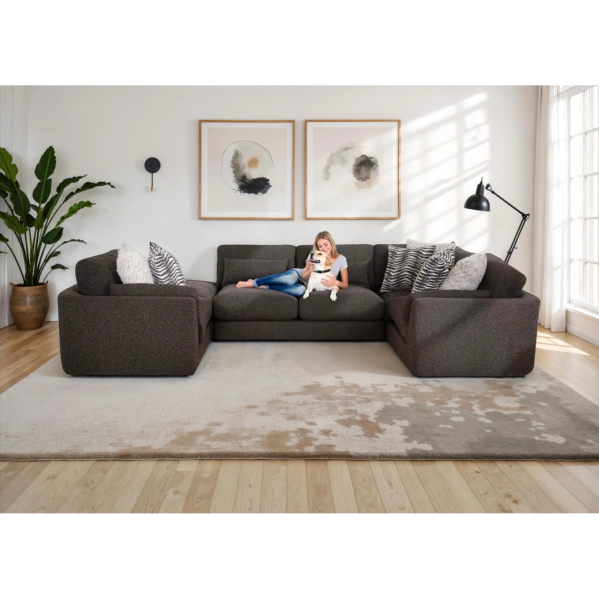 Hadlyn 6 Piece Modular Sectional - Image 4