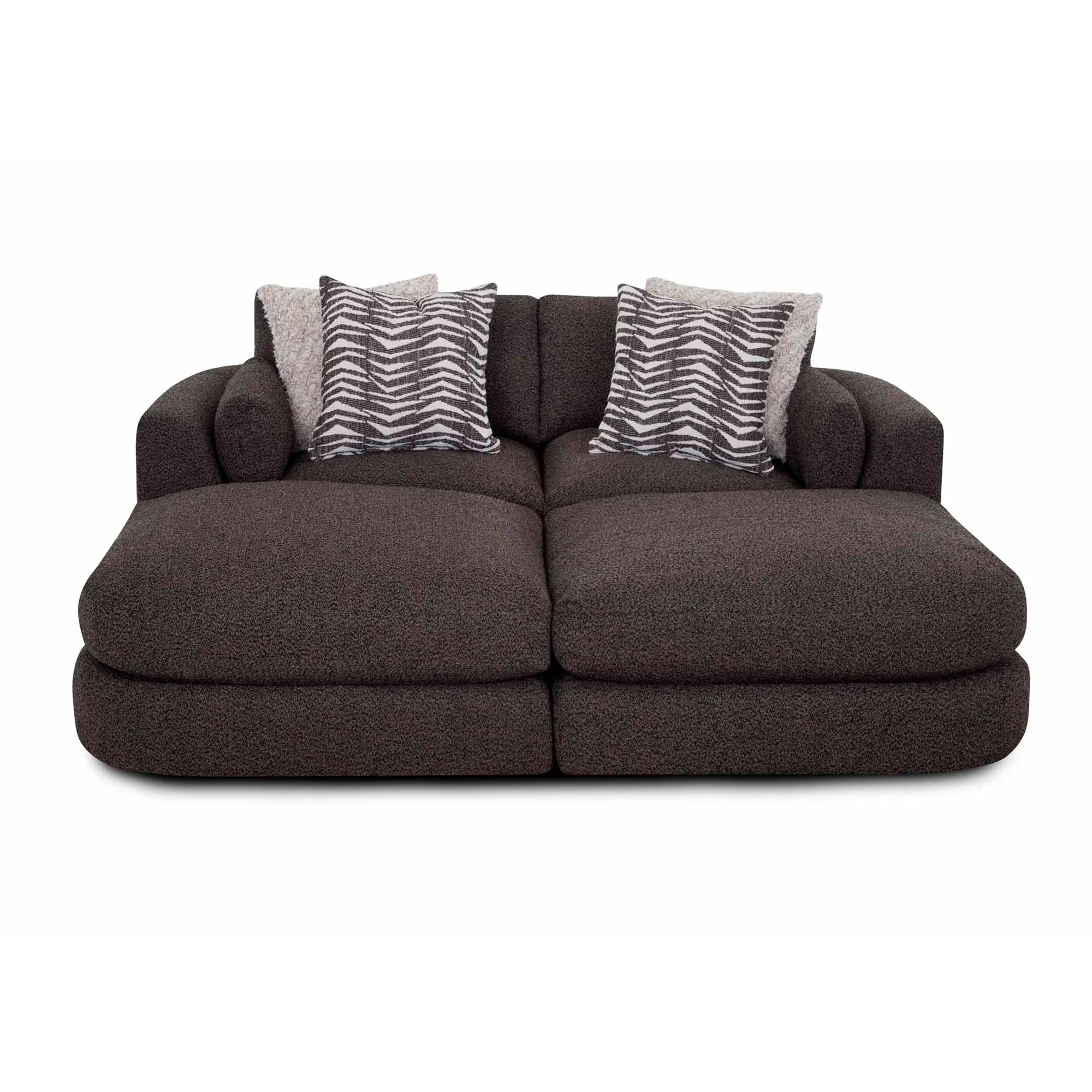 Hadlyn Curved Ottoman - Image 3