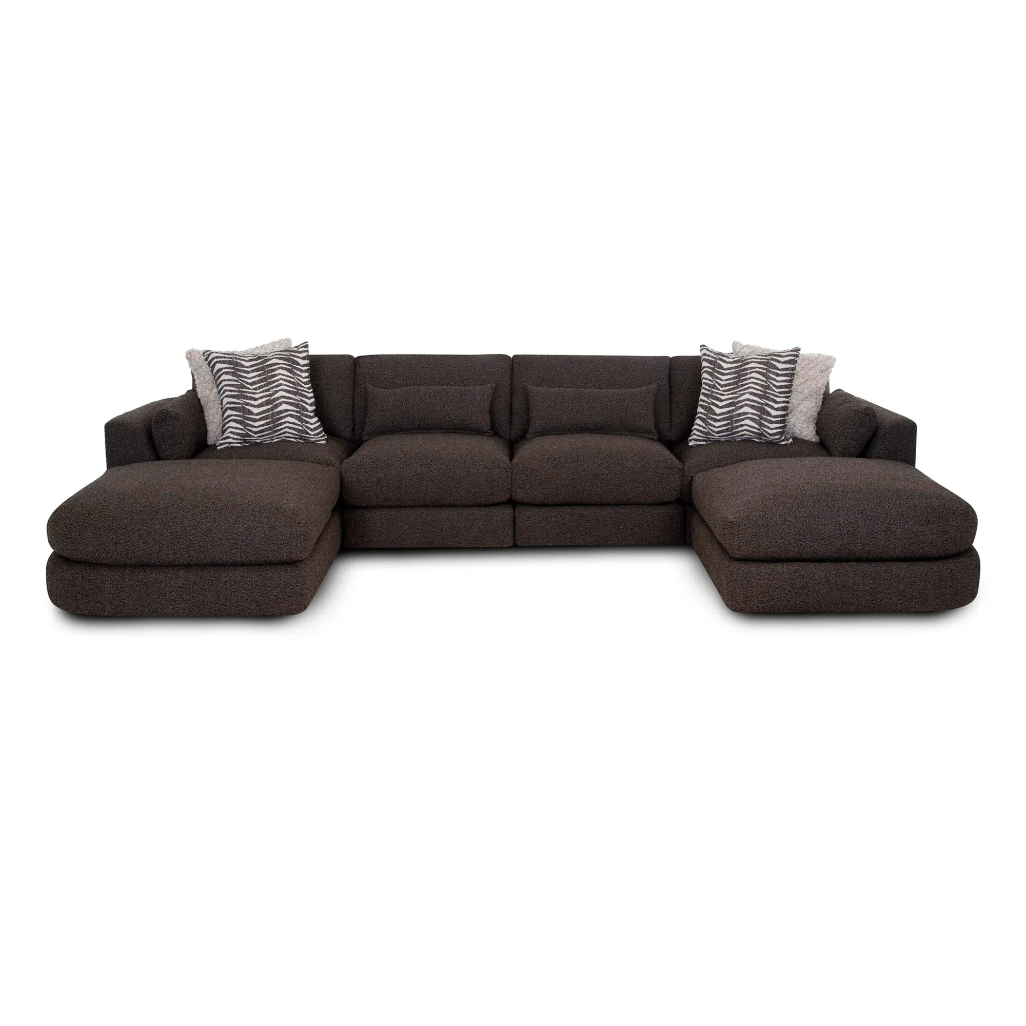 Hadlyn Curved Ottoman - Image 5