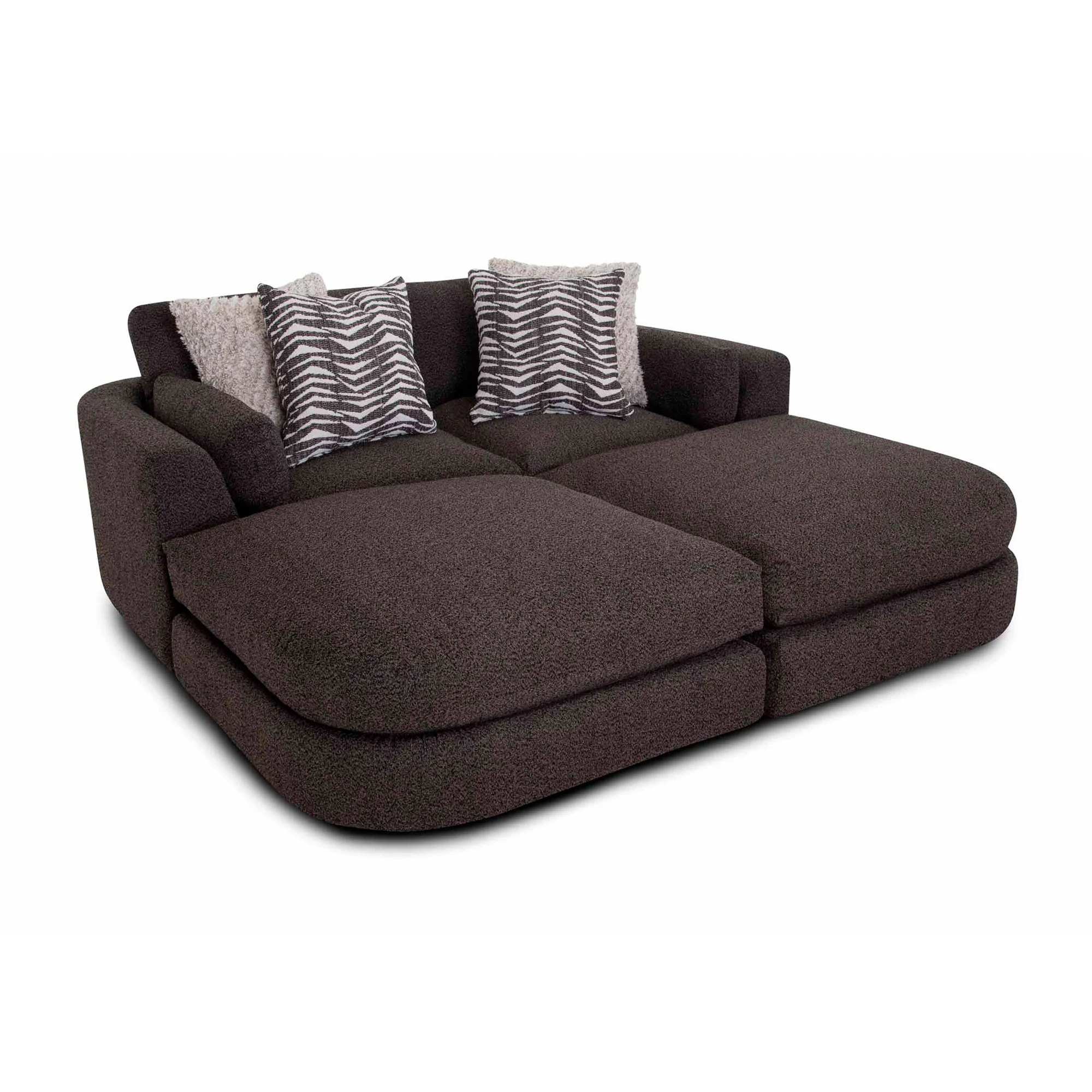 Hadlyn Curved Ottoman - Image 7