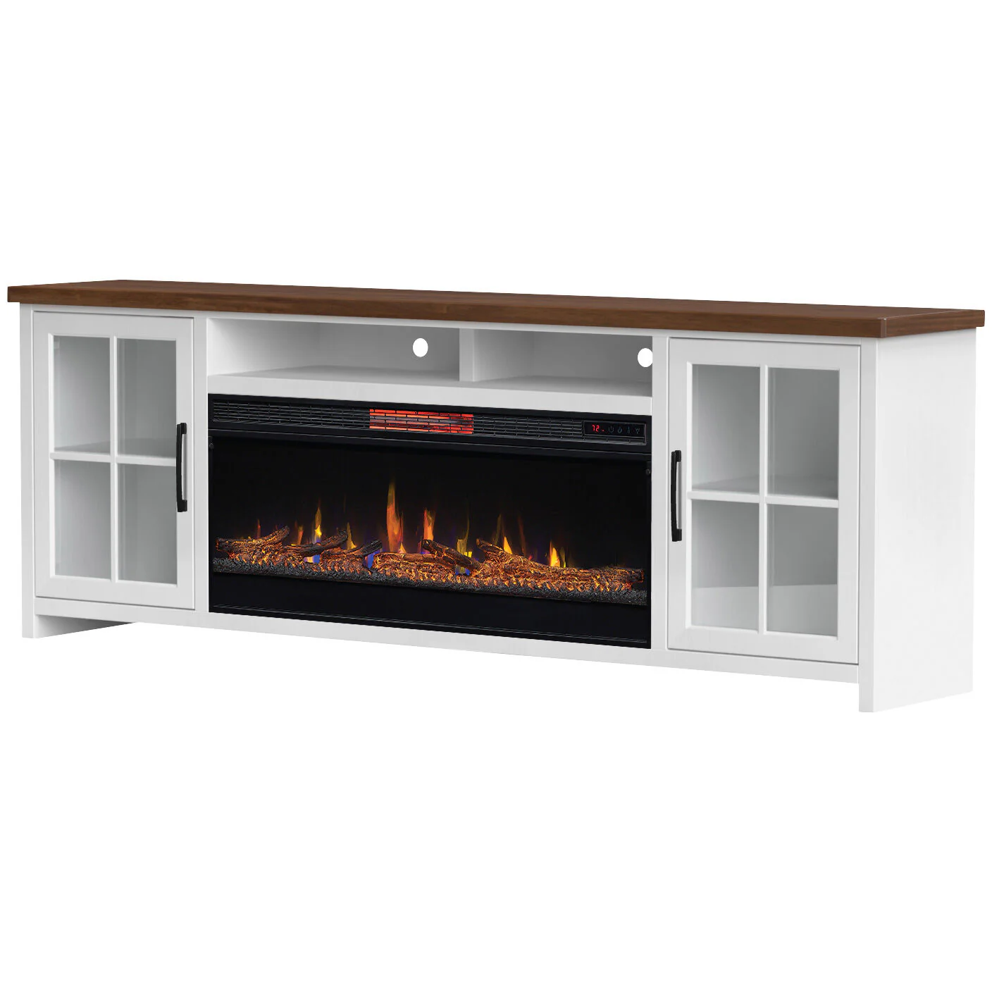Hampton 88 Inch Fireplace Console - Image 2