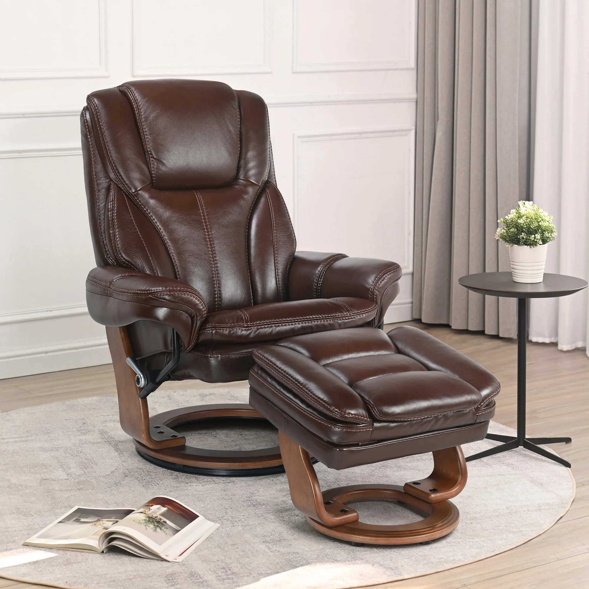 Hana Recliner with Ottoman - Image 20