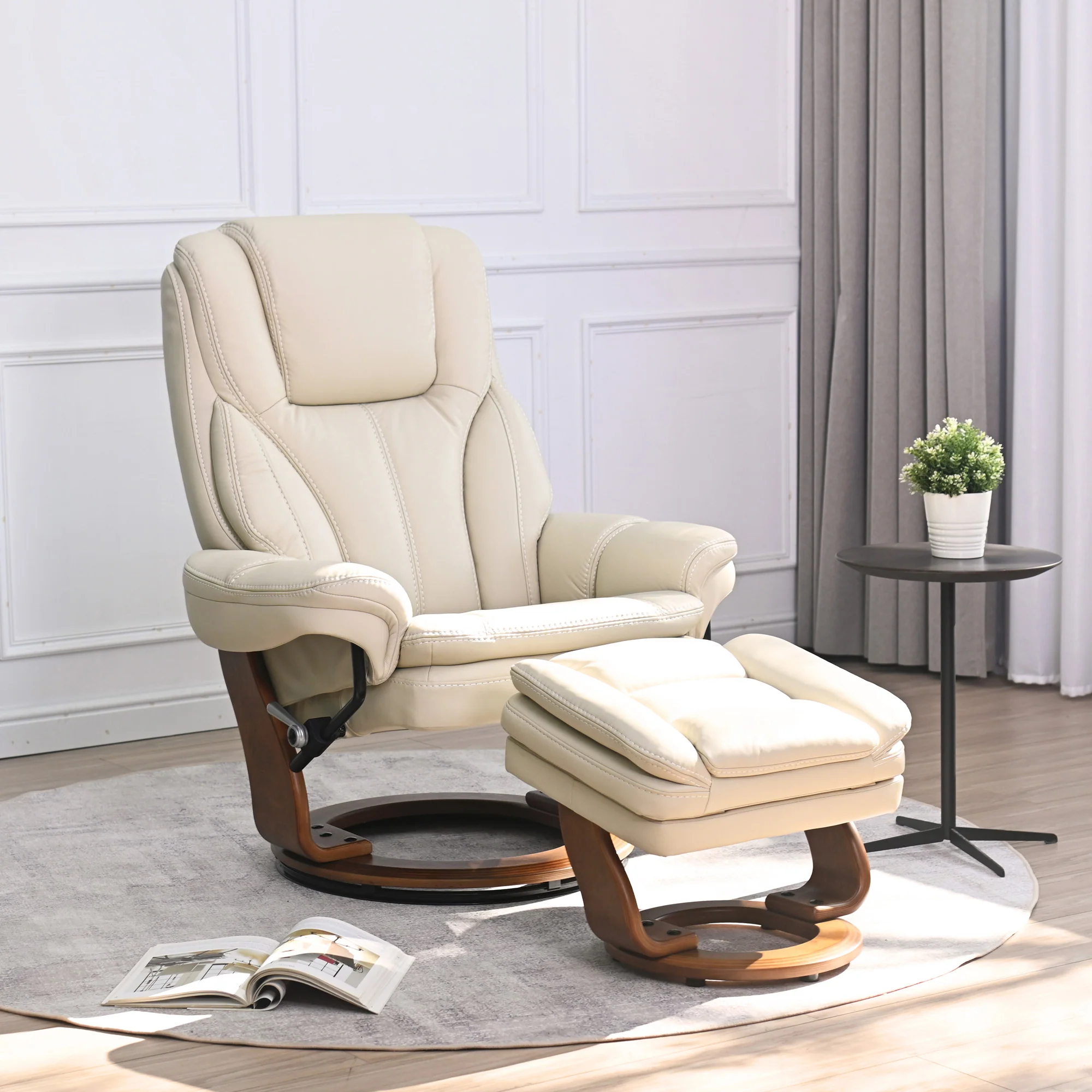 Hana Recliner with Ottoman - Image 28