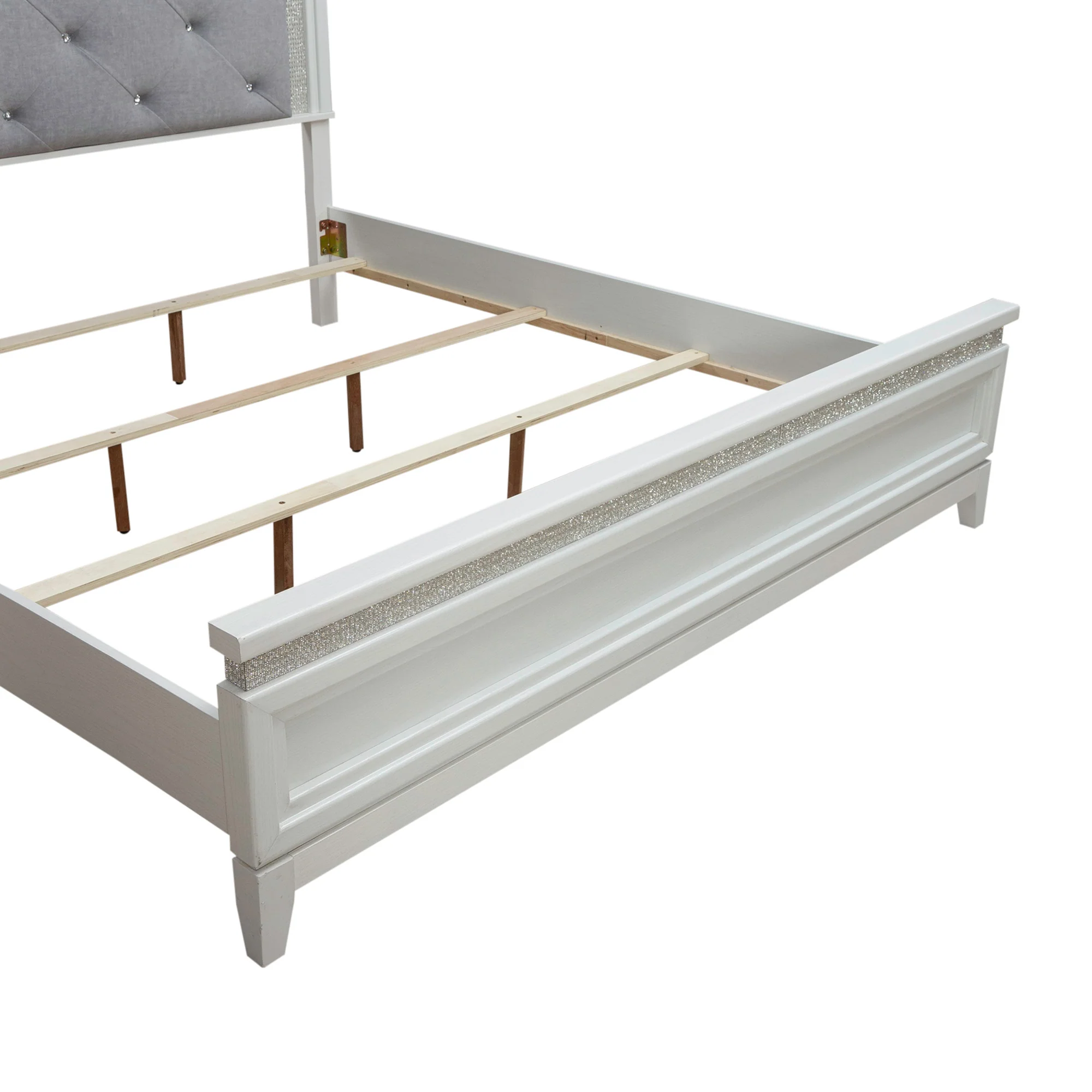 Harlow Upholstered Lighted Bed - Image 20
