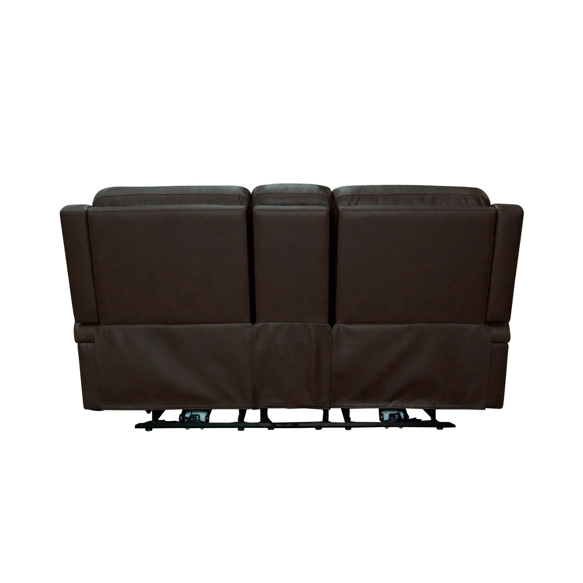 Hayley Power Reclining Console Loveseat with Power Headrests - Image 4
