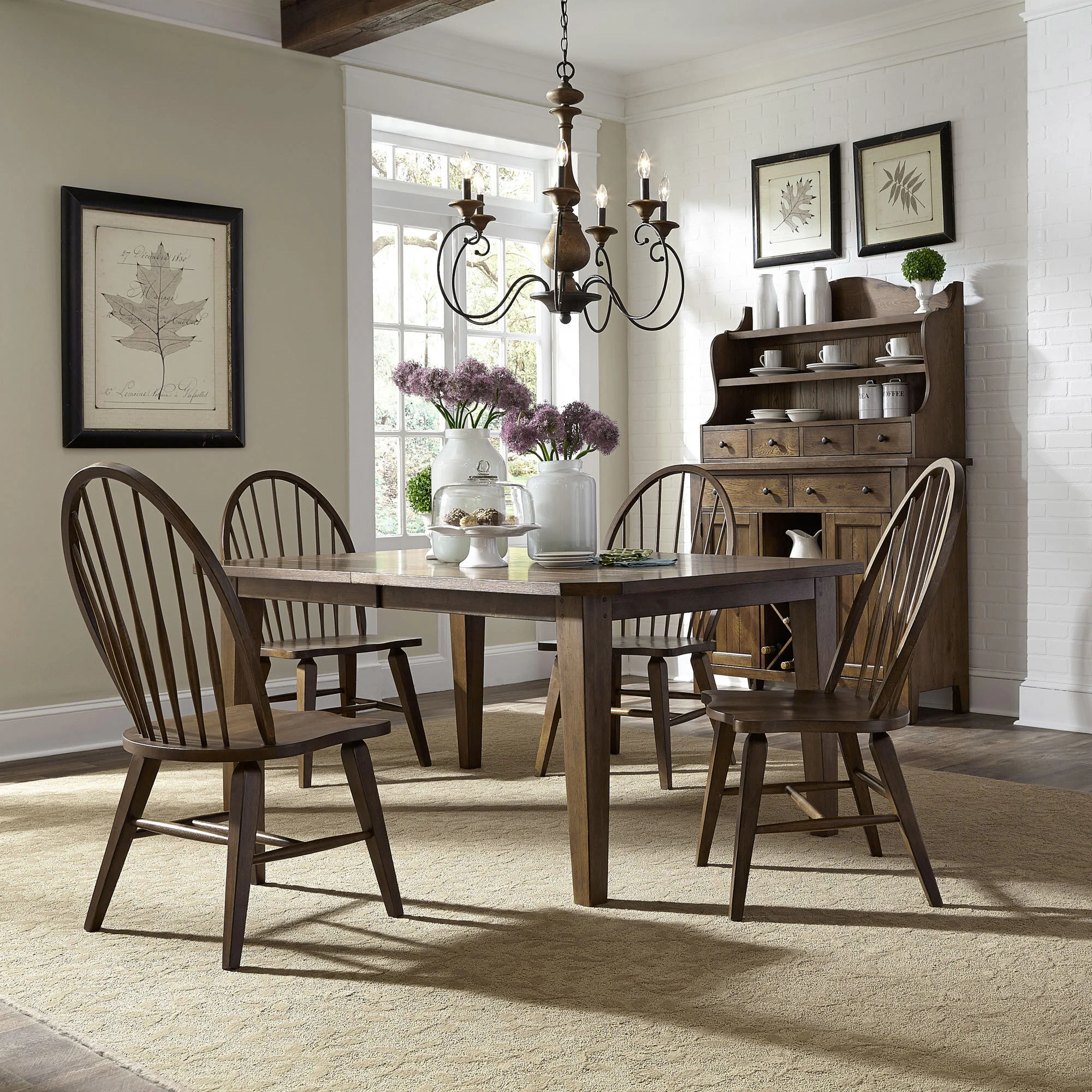 Hearthstone Ridge 5 Piece Dining Set - Image 2