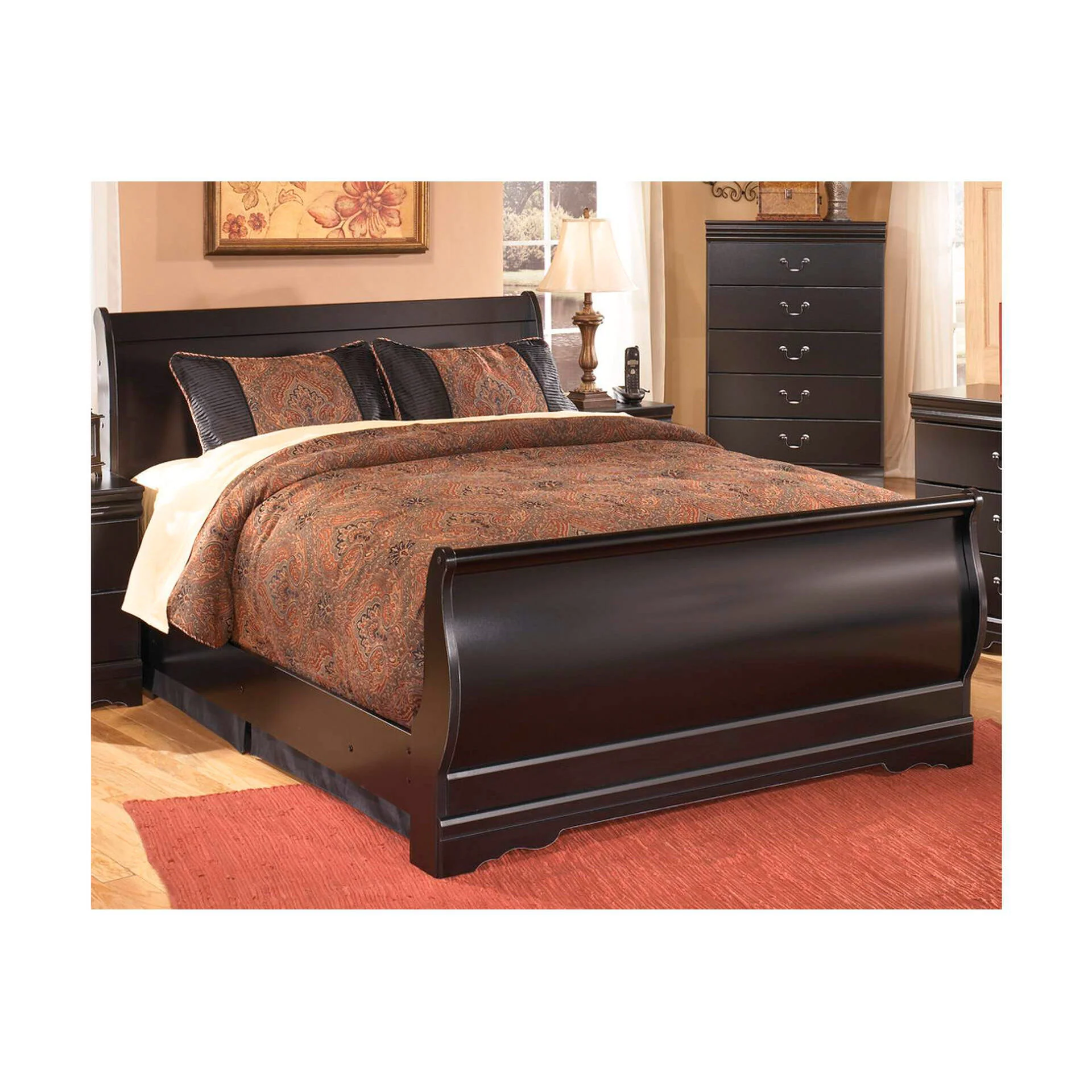 Huey Vineyard Sleigh Bed - Image 6