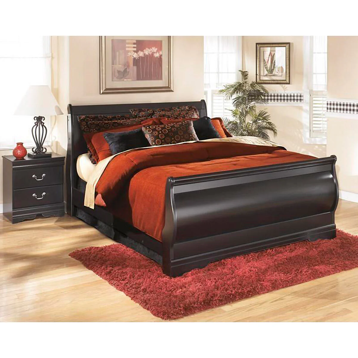 Huey Vineyard Sleigh Headboard - Image 4