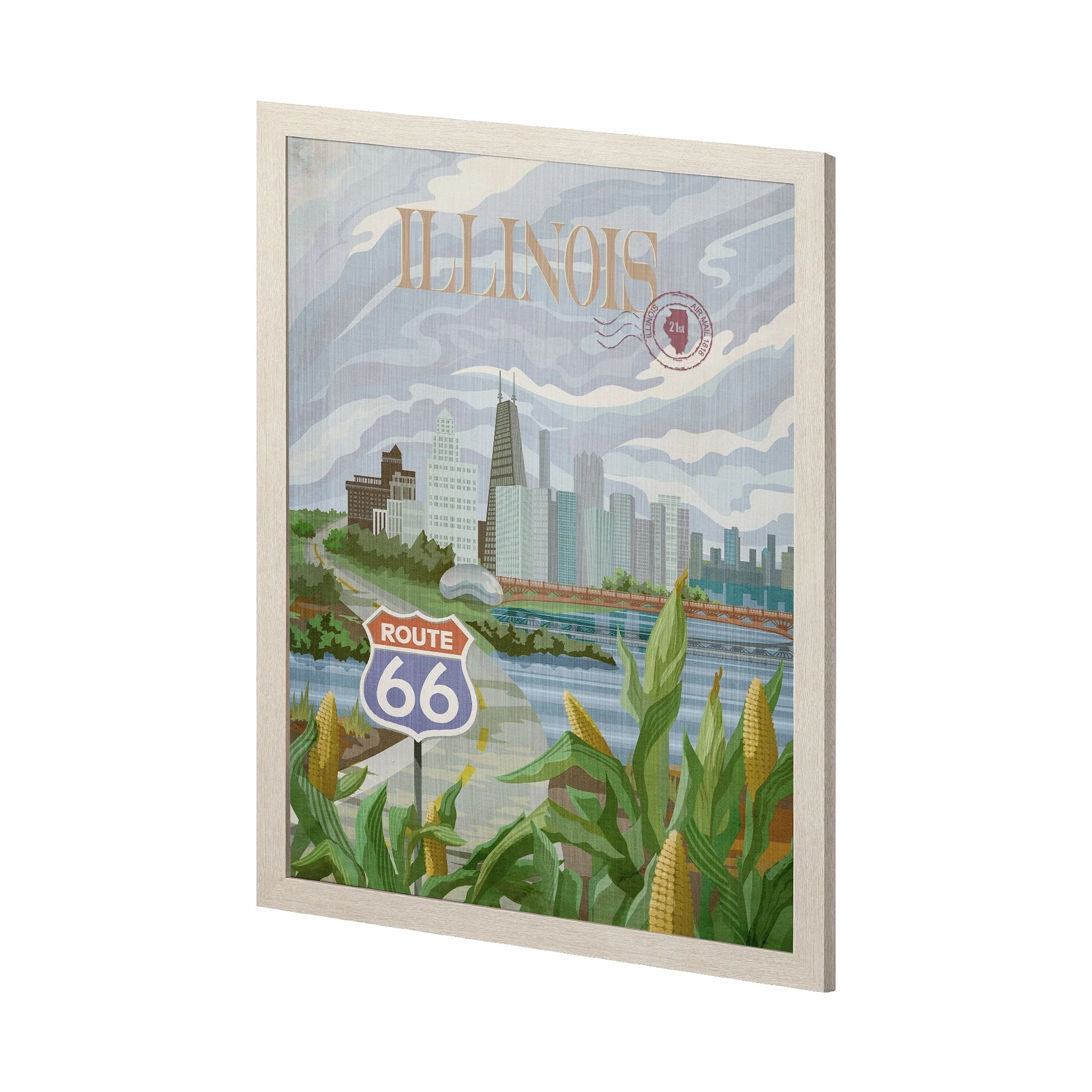Illinois Go Wall Art - Image 2