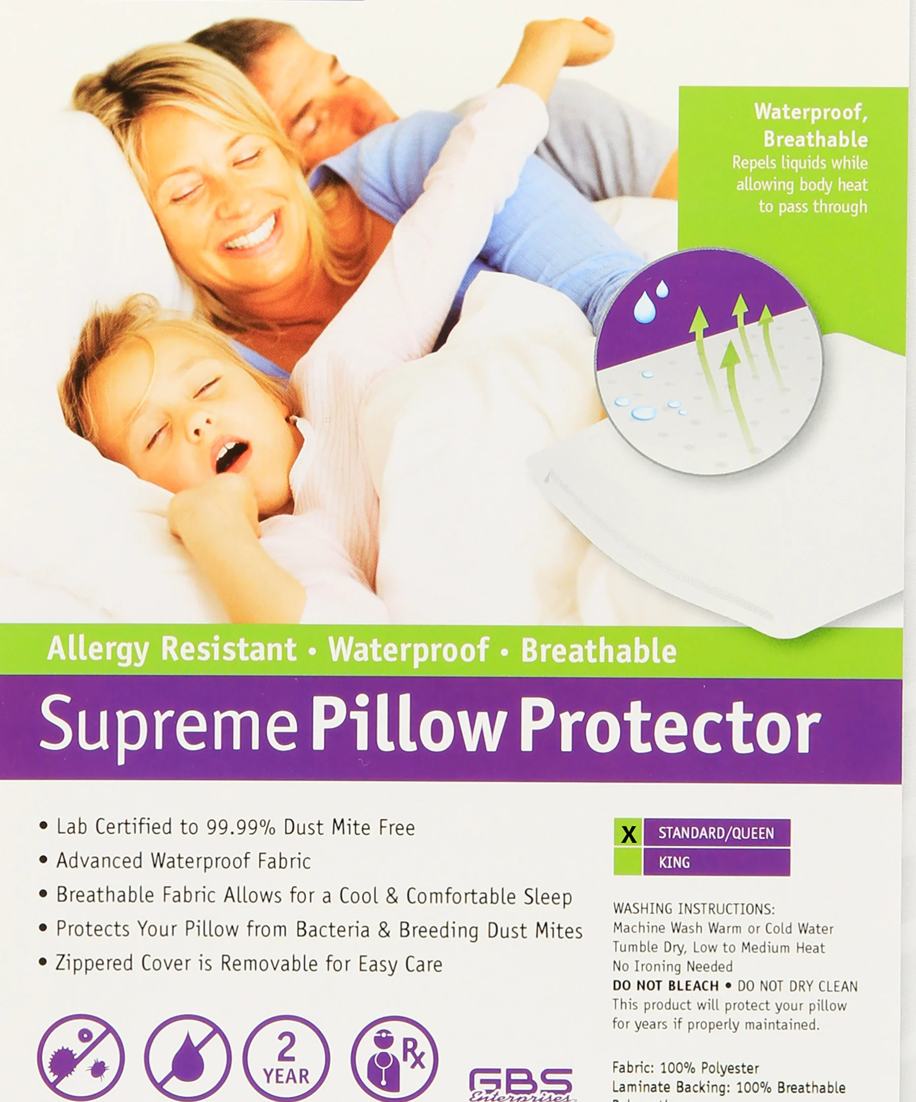 Interlock Supreme Pillow Protector - Image 2