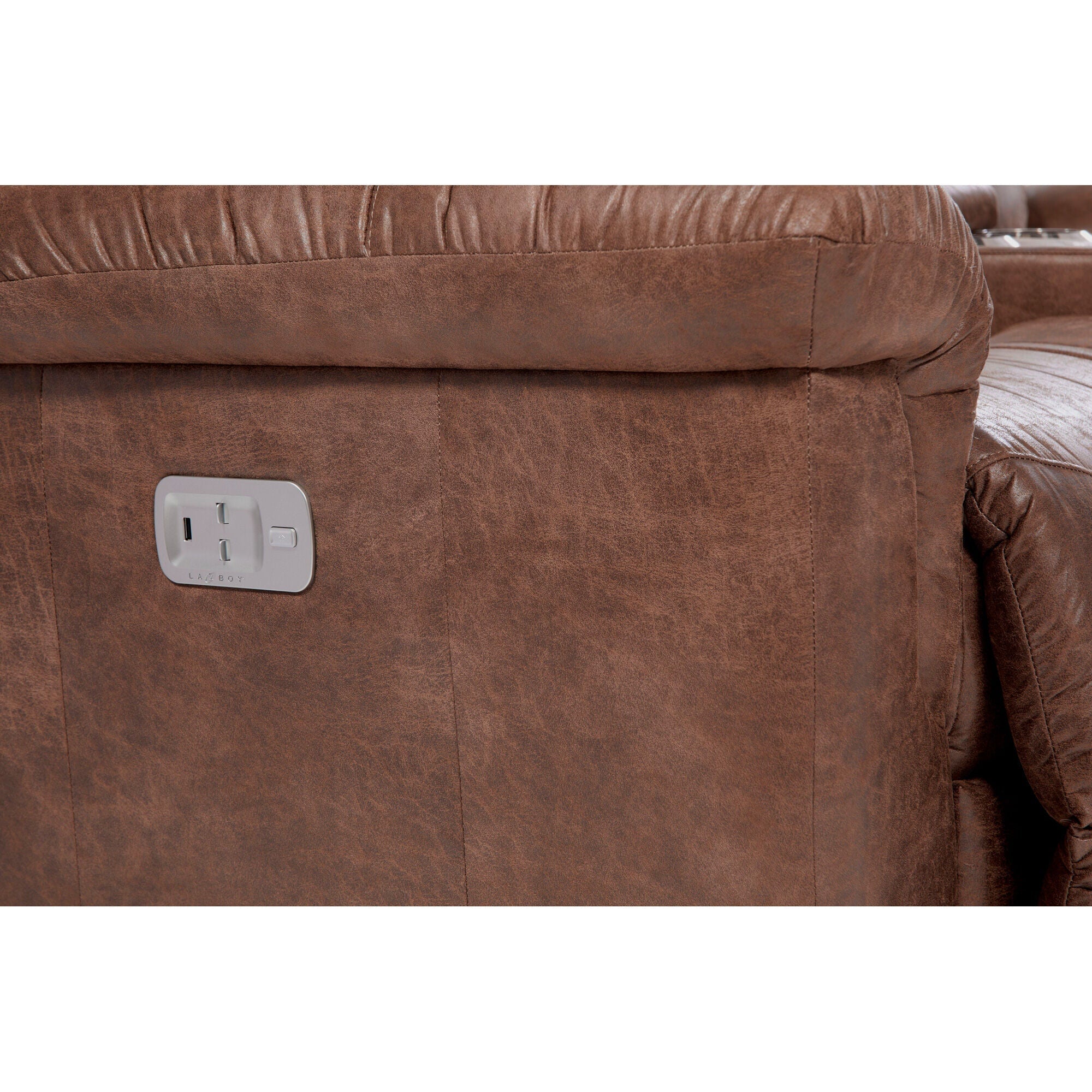 James Power Plus Reclining Console Loveseat - Image 8