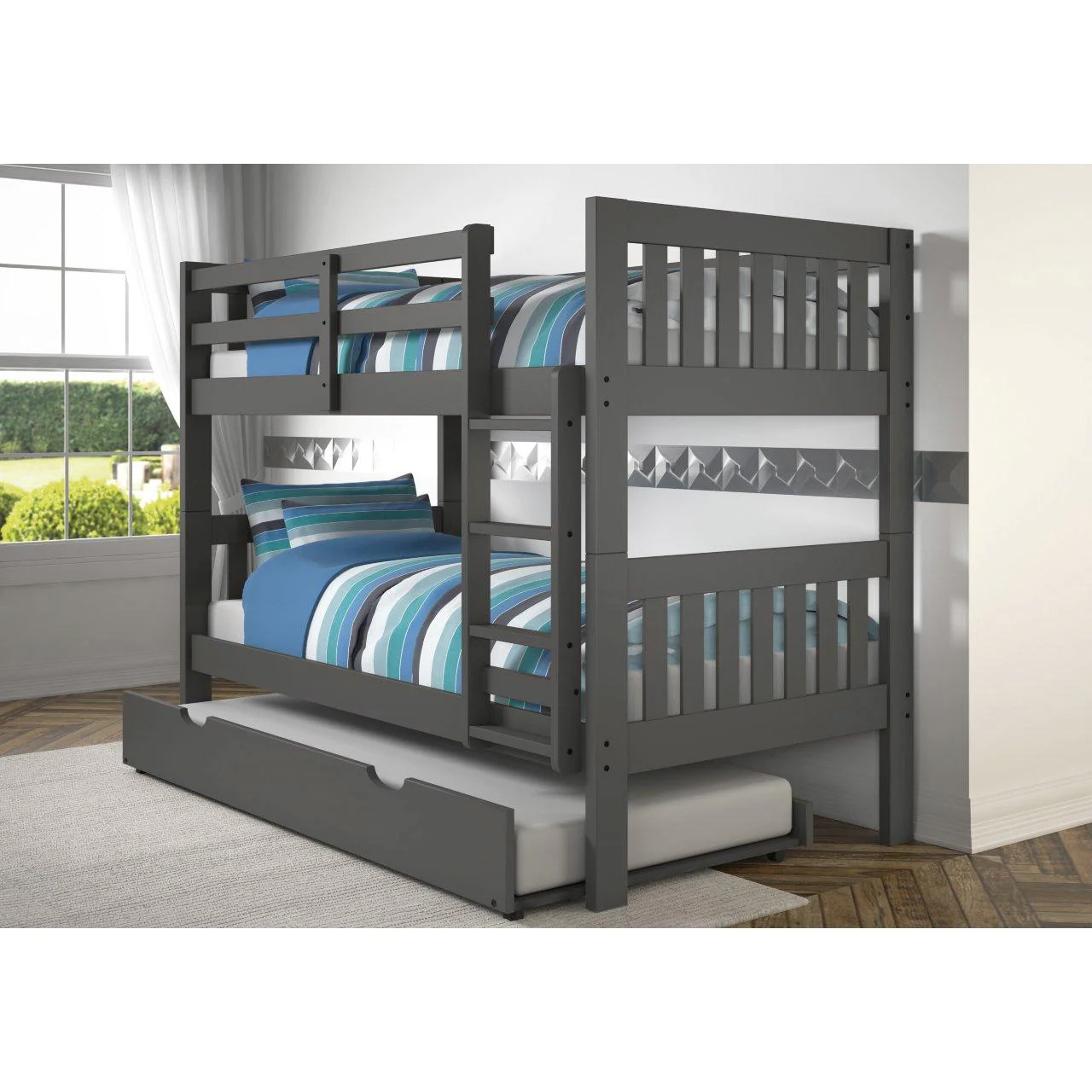 Jordan Bunk Bed With Trundle