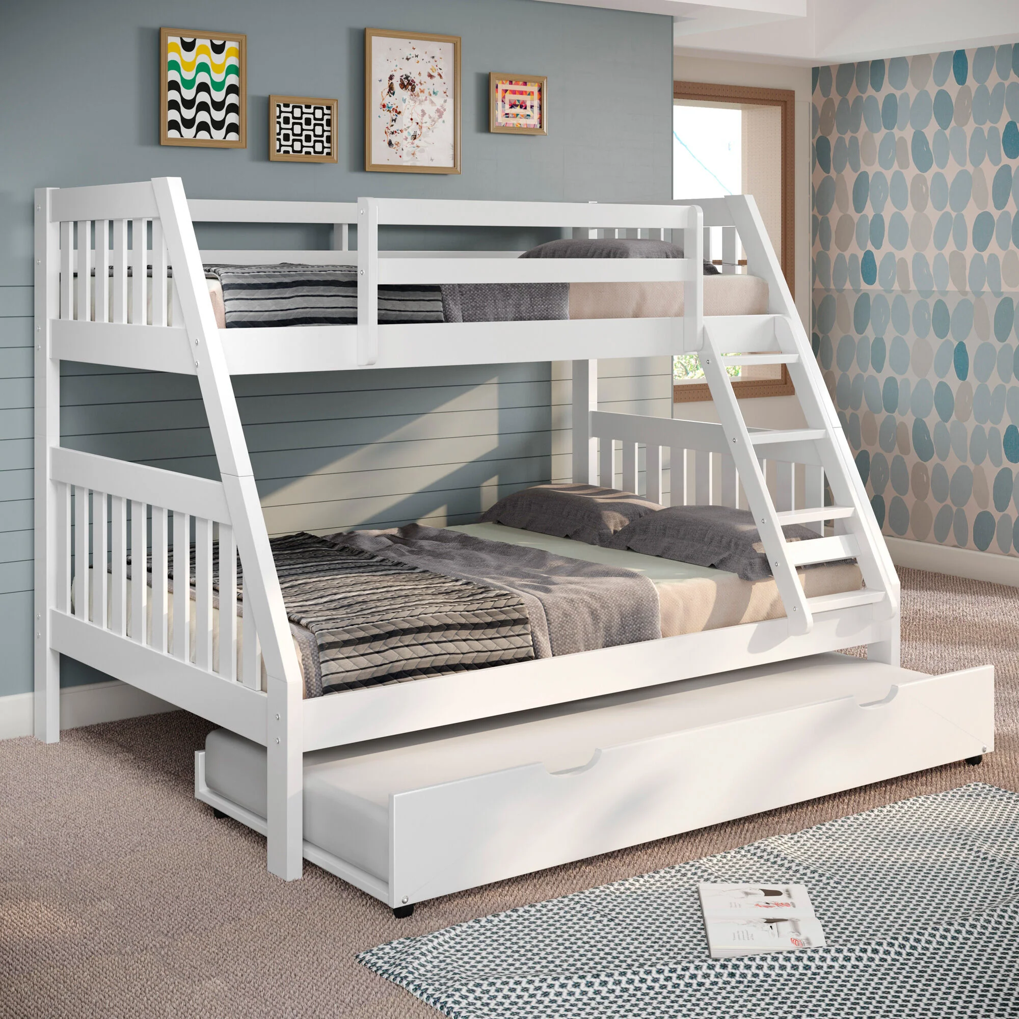 Jordan Bunk Bed With Trundle - Image 14