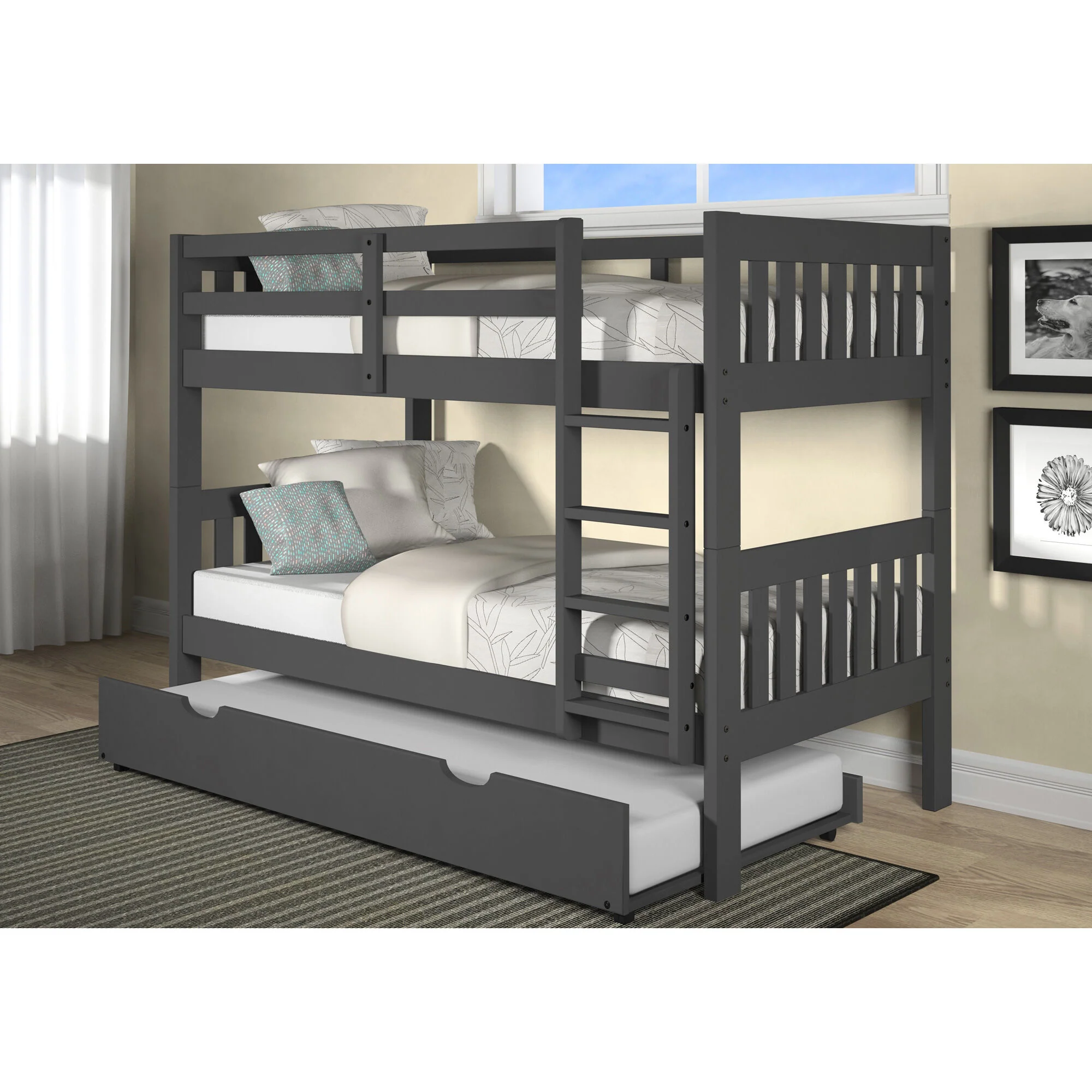 Jordan Bunk Bed With Trundle - Image 2