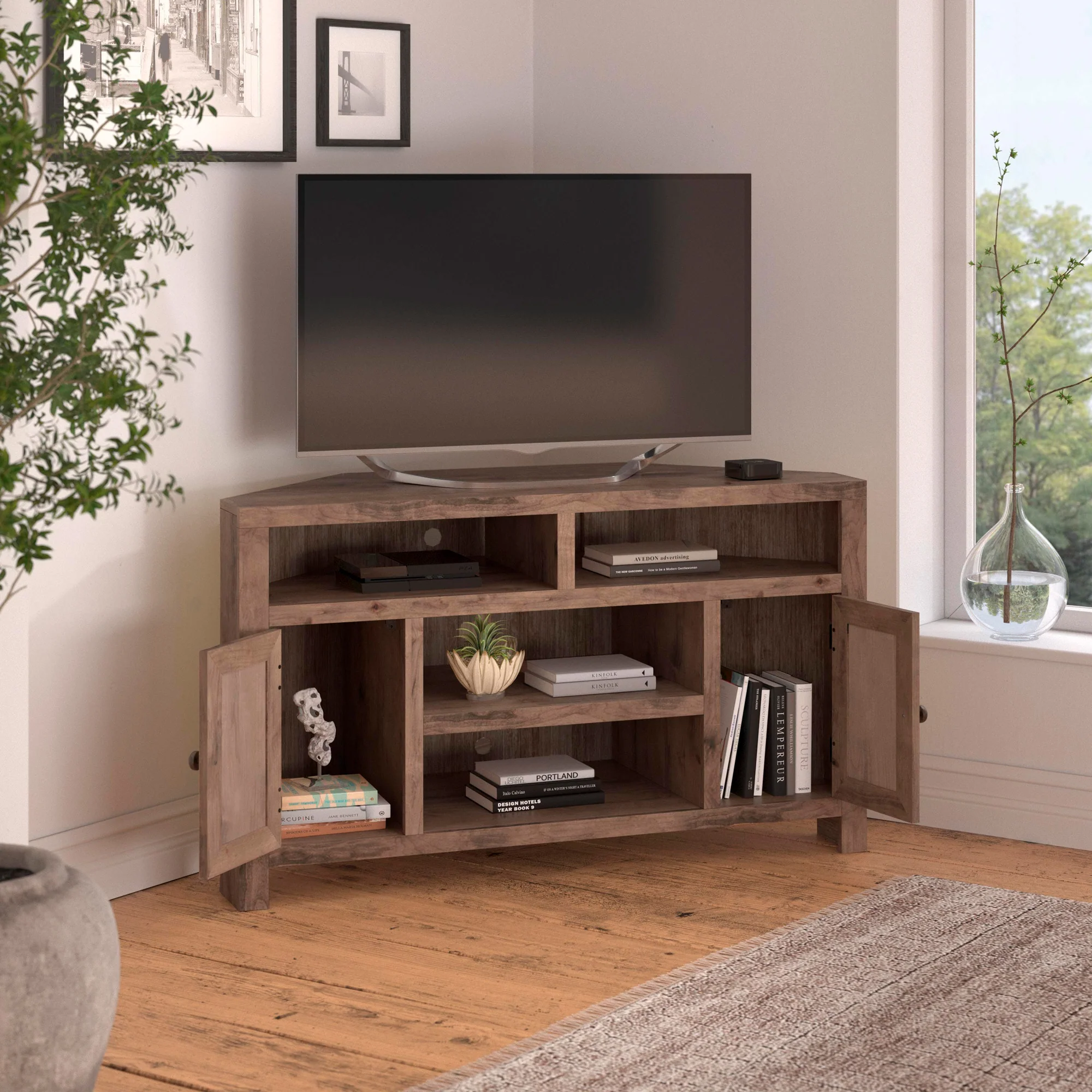 Joshua Creek Corner Console - Image 3