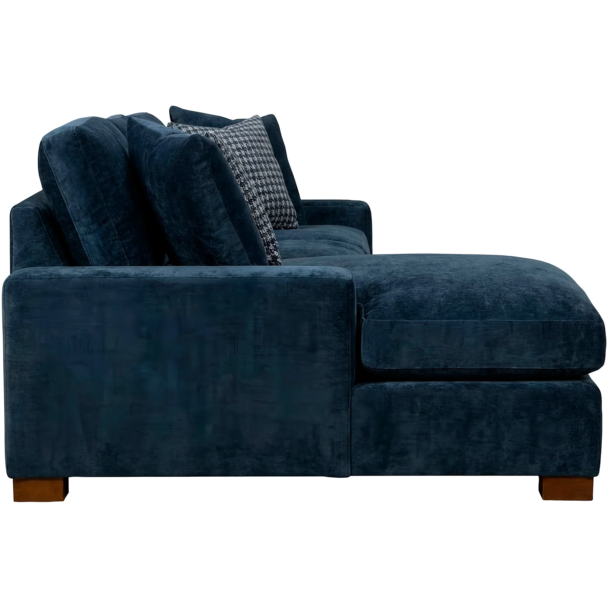 Juno 2 Piece Feather Blend Left Chaise Sectional - Image 5