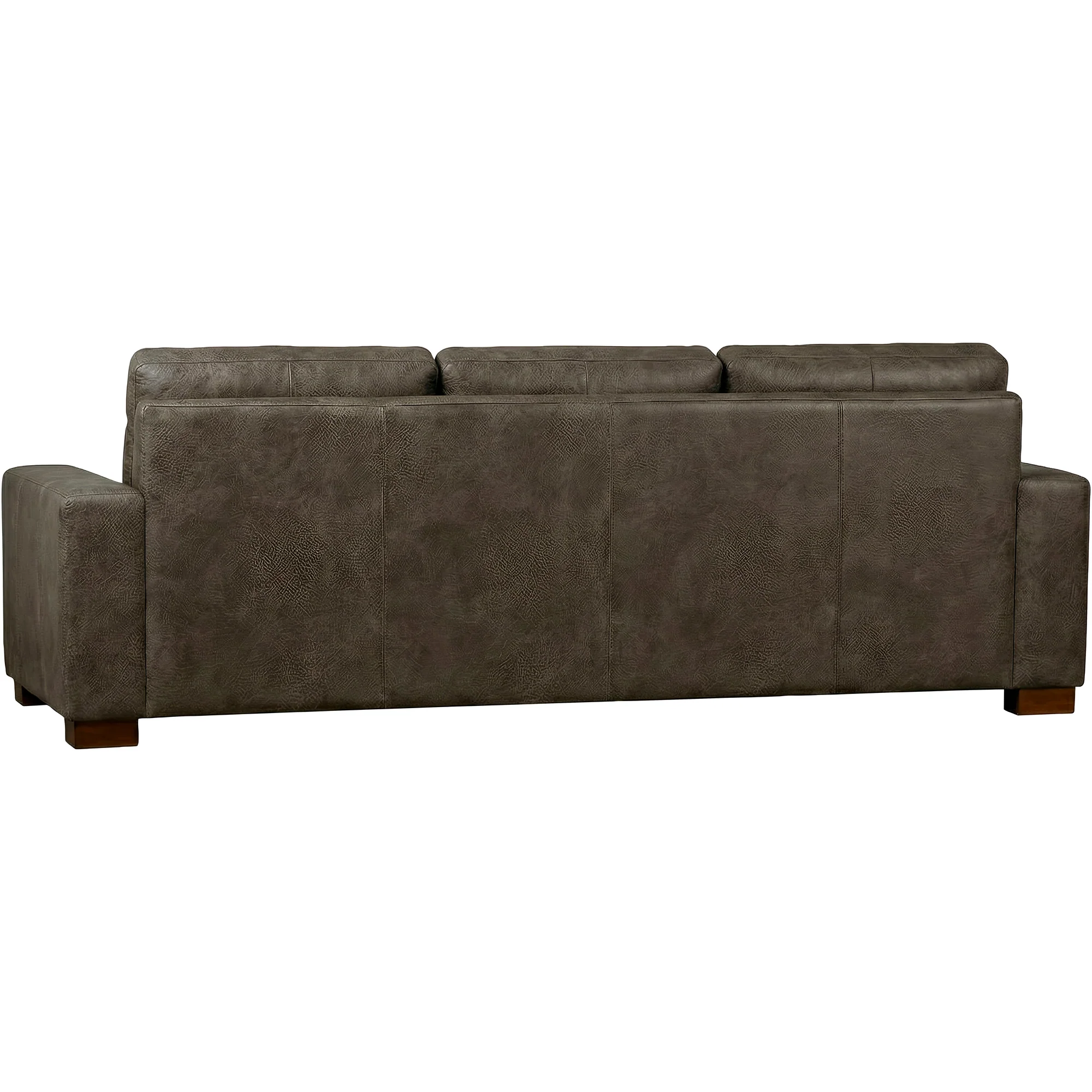 Juno Feather Blend Leather Oversized Sofa - Image 4