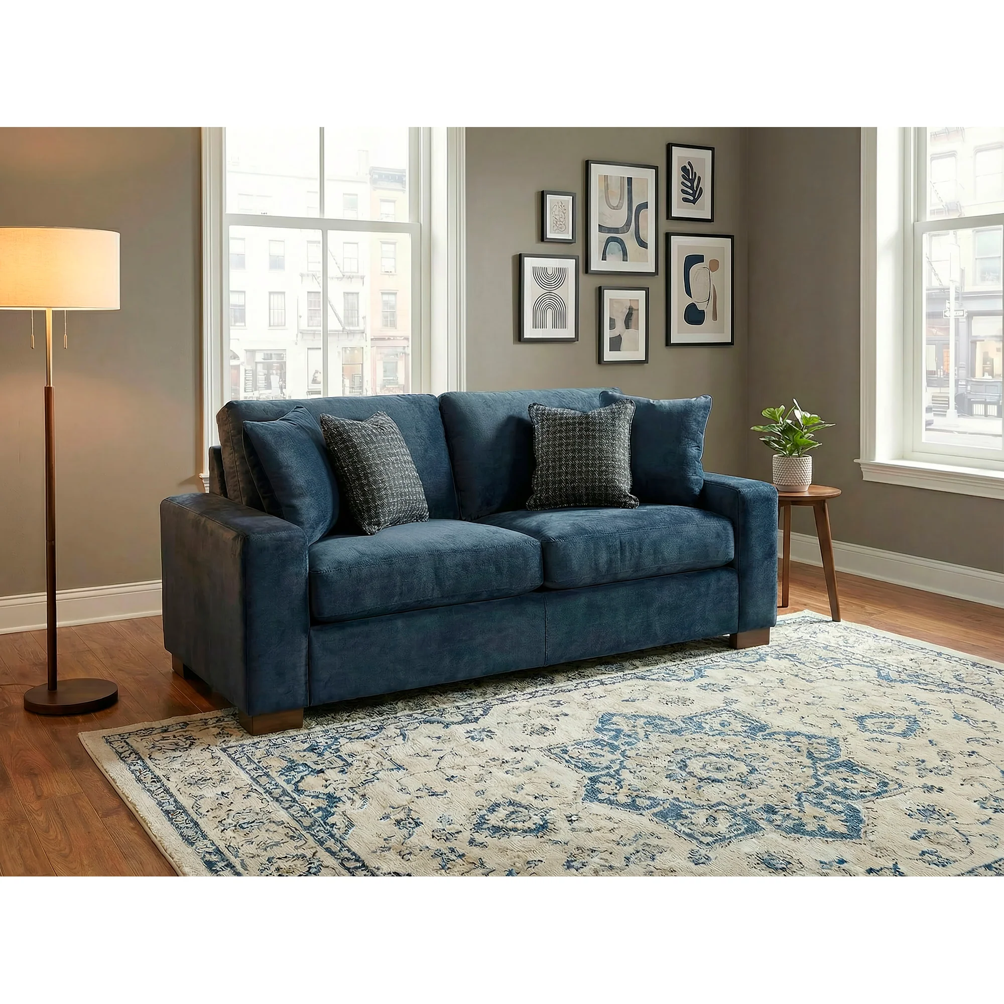 Juno Feather Blend Loveseat - Image 3