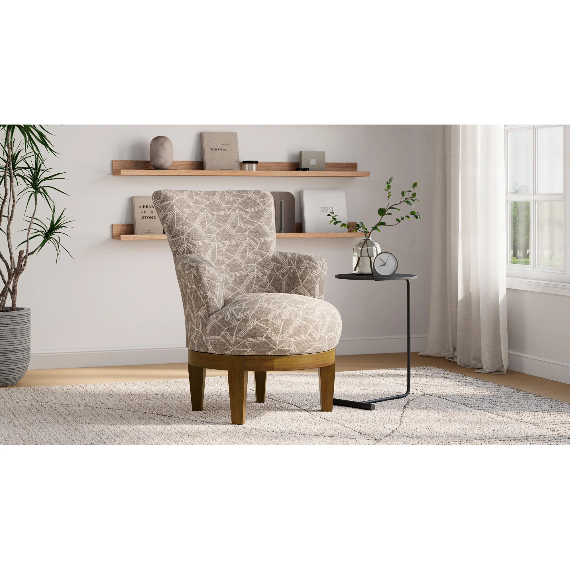 Justine Swivel Chair - Image 4