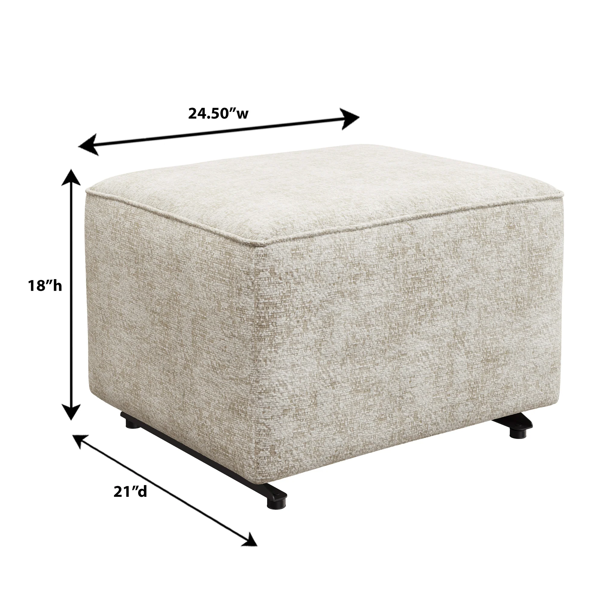 Kacey Glider Ottoman - Image 7