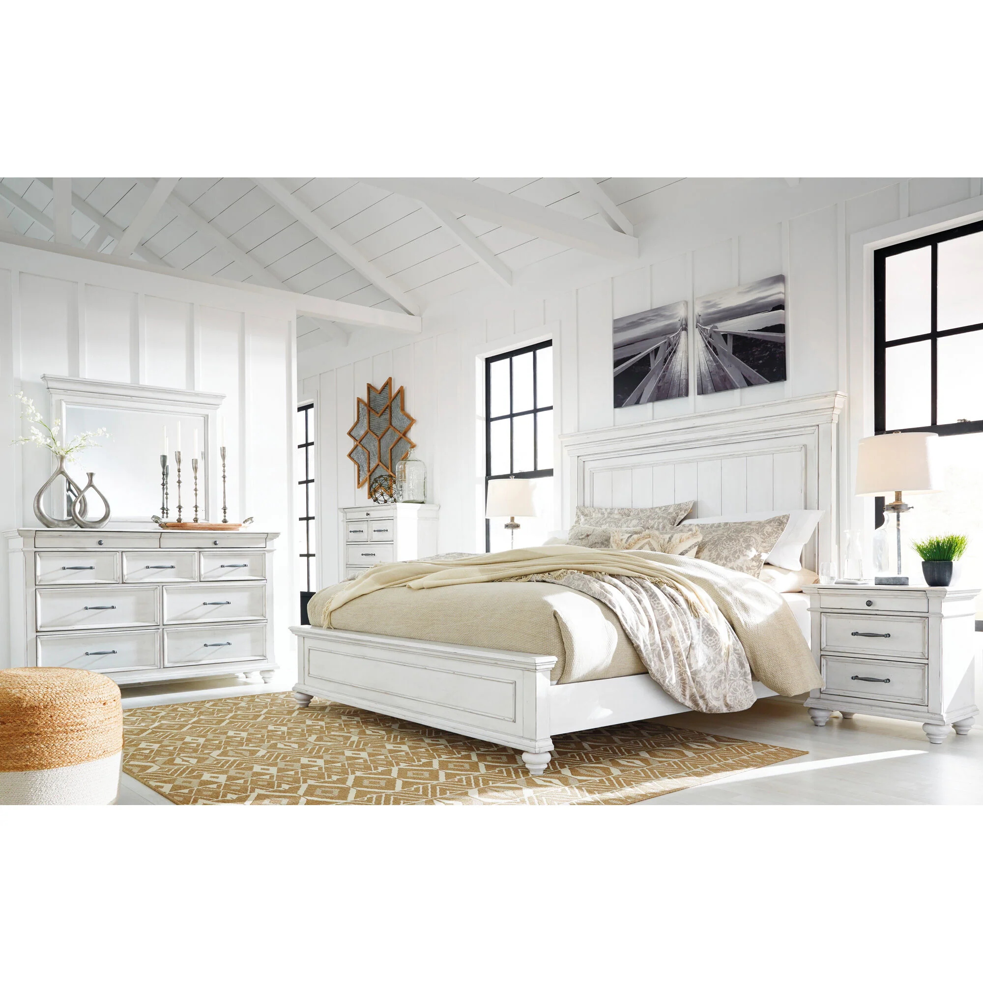 Kanwyn Panel Bed - Image 4