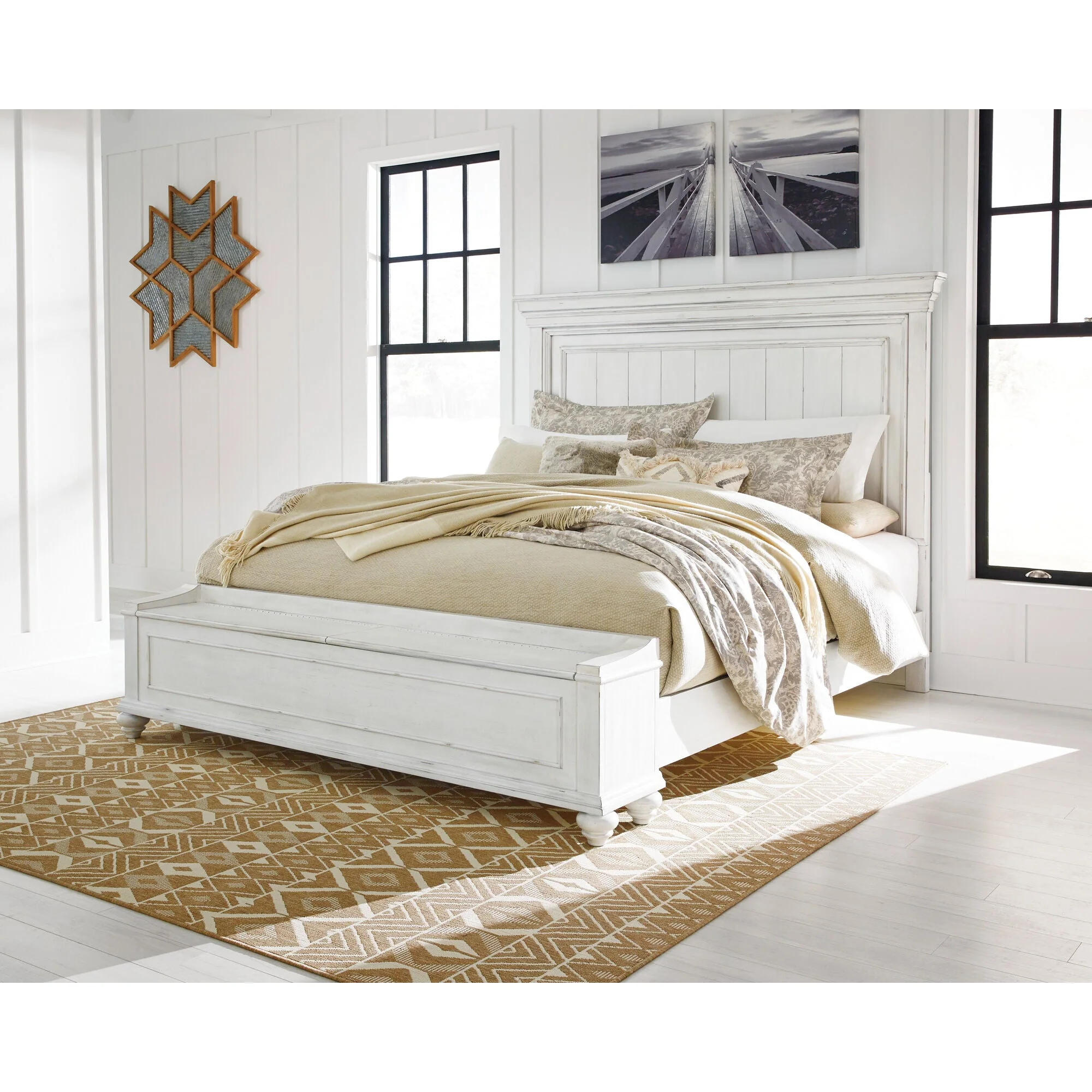 Kanwyn Storage Panel Bed - Image 3