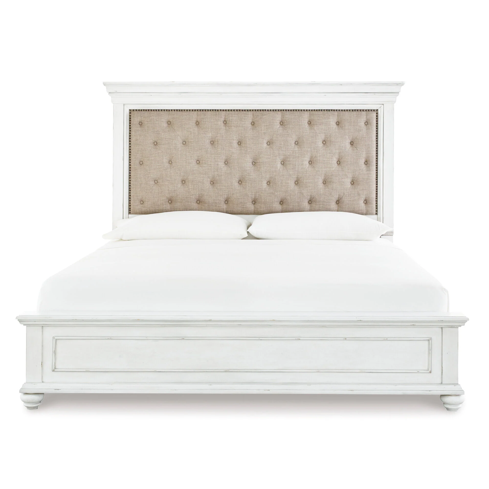 Kanwyn Upholstered Panel Bed - Image 4