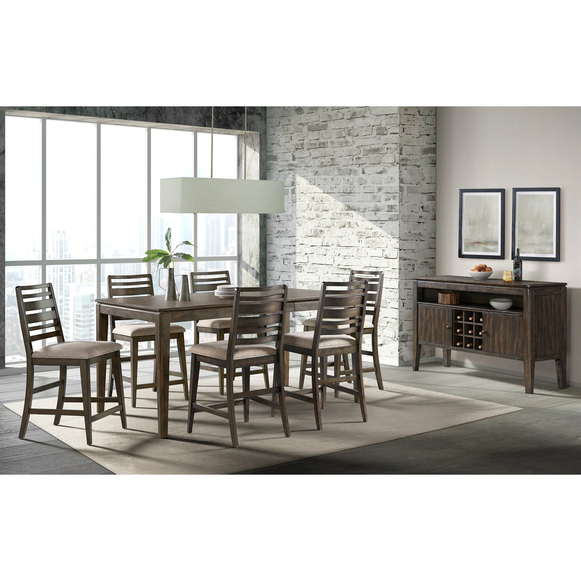 Kauai Ladder Back Counter Stool - Image 3