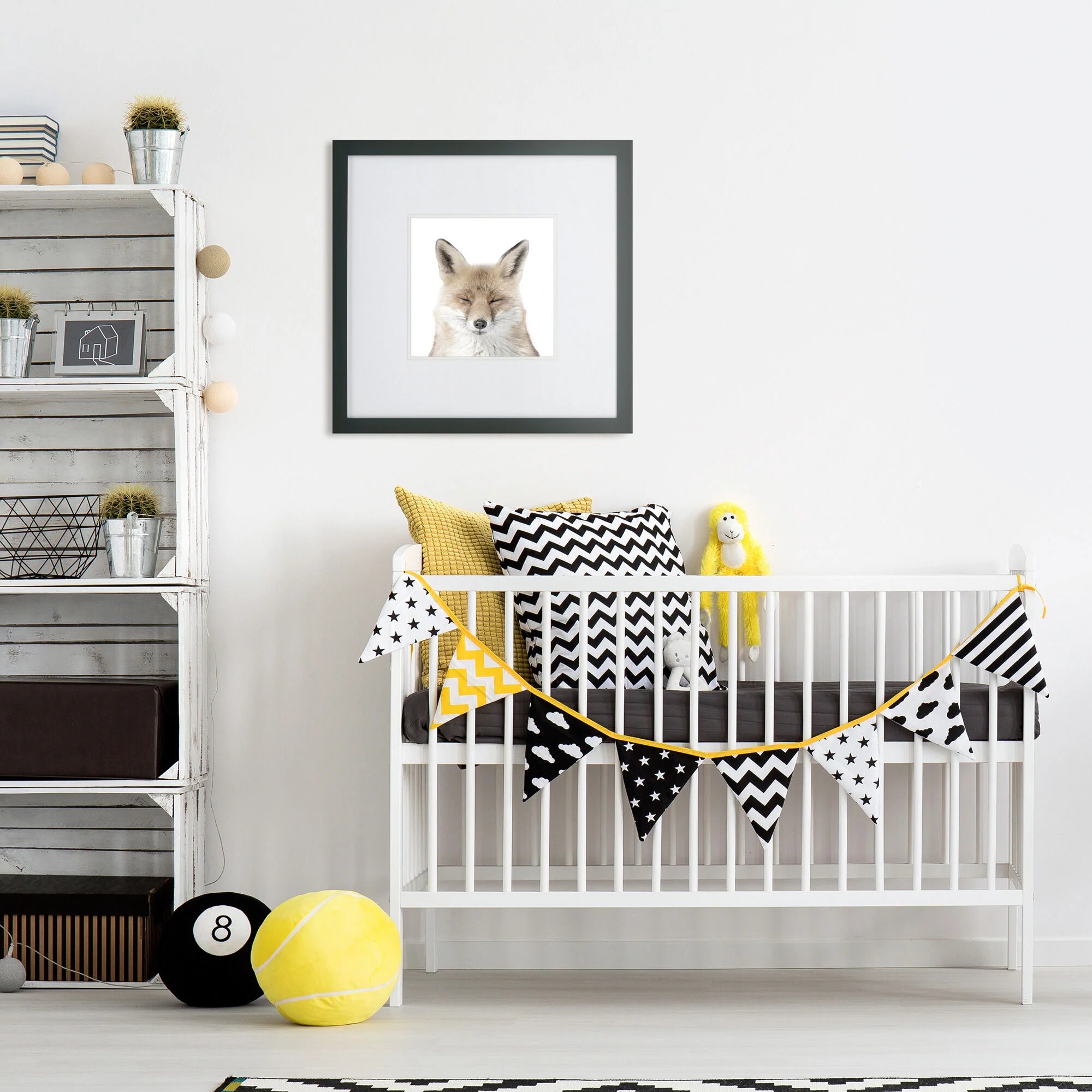 Kids Fox Face Wall Art - Image 3