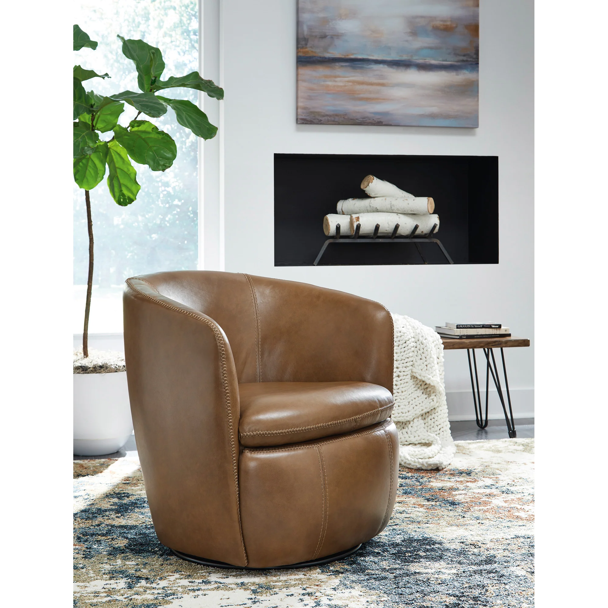 Kierreys Swivel Chair - Image 3