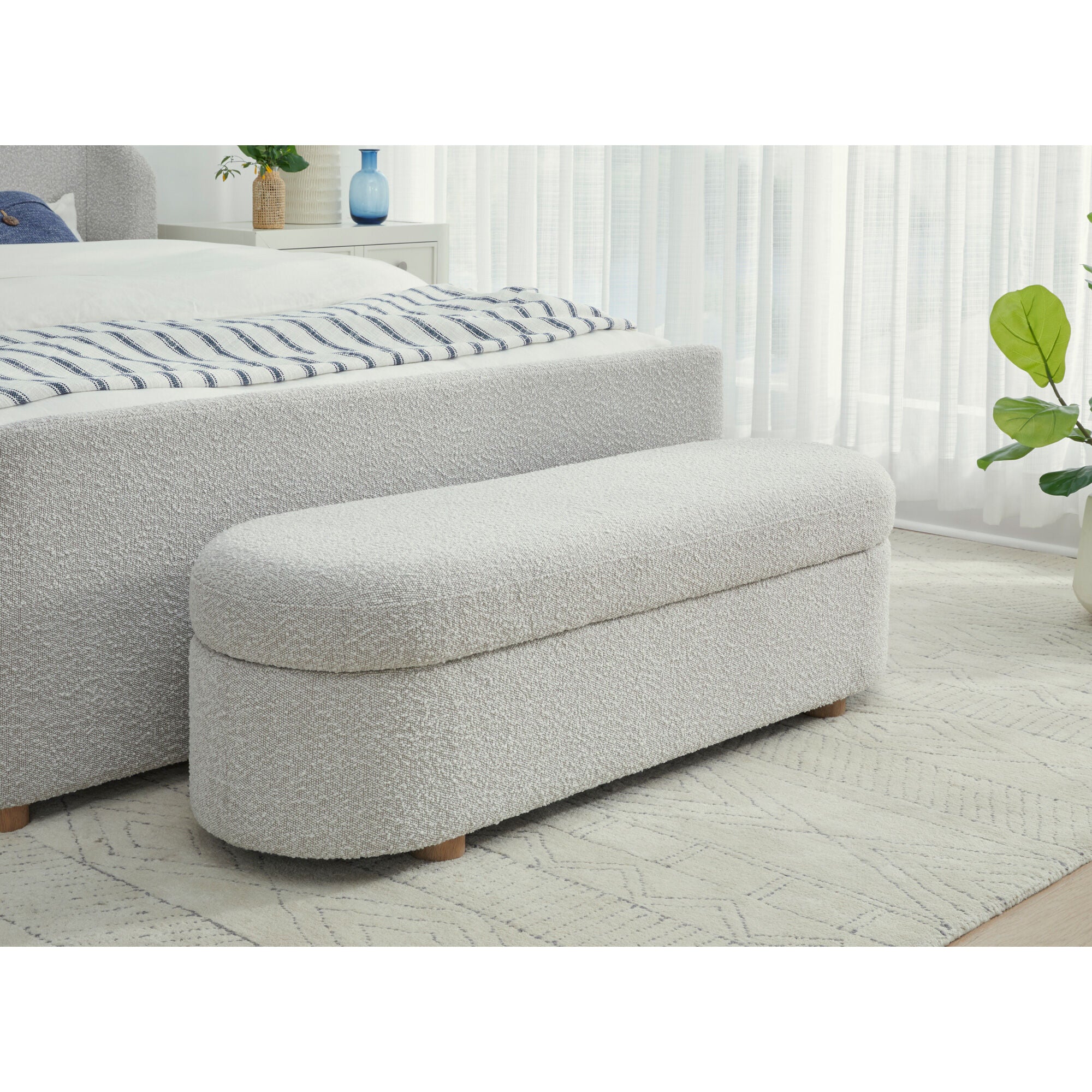 Kiki Upholstered Storage Bench - Image 2