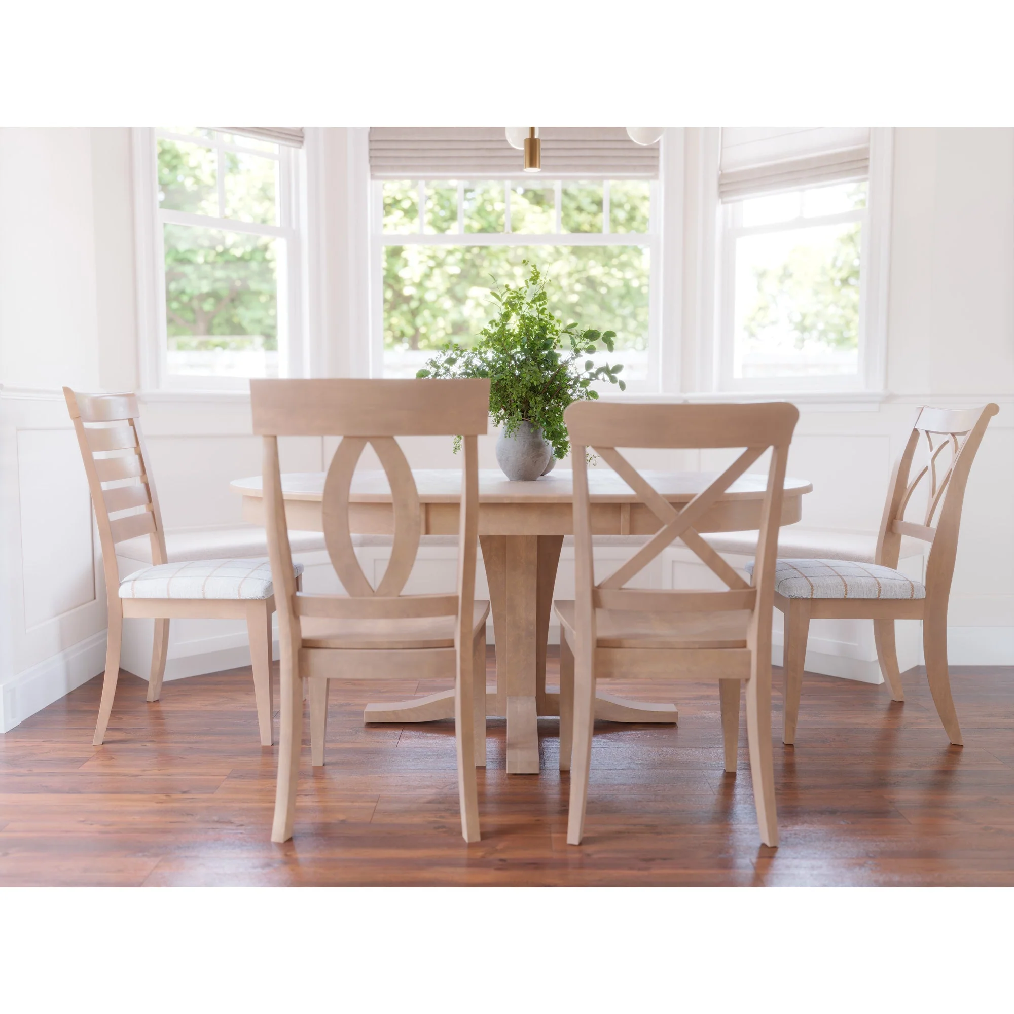 Kirkland III Oval Back Upholstered Chair - Image 3