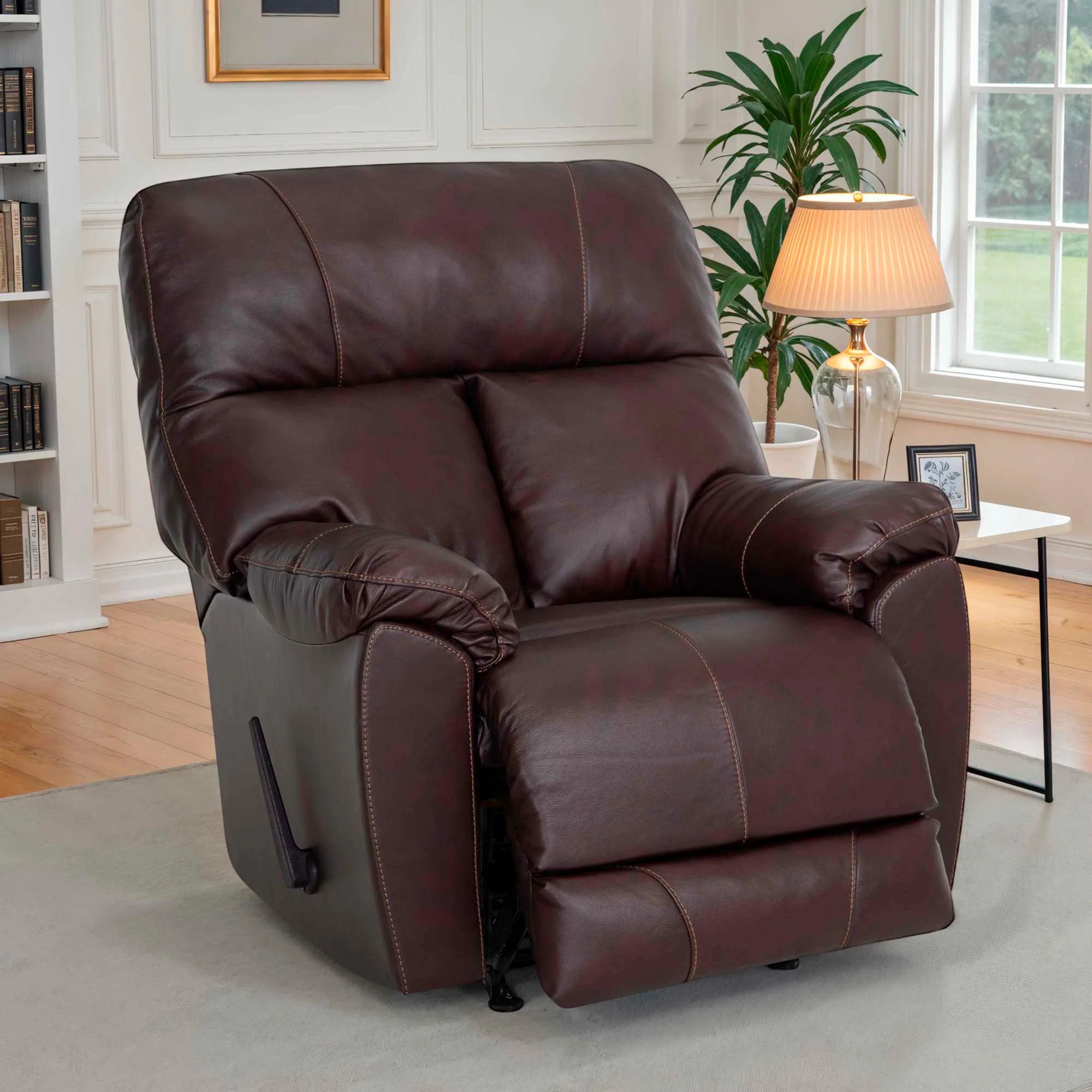 Kodiak Leather Rocking Recliner - Image 12
