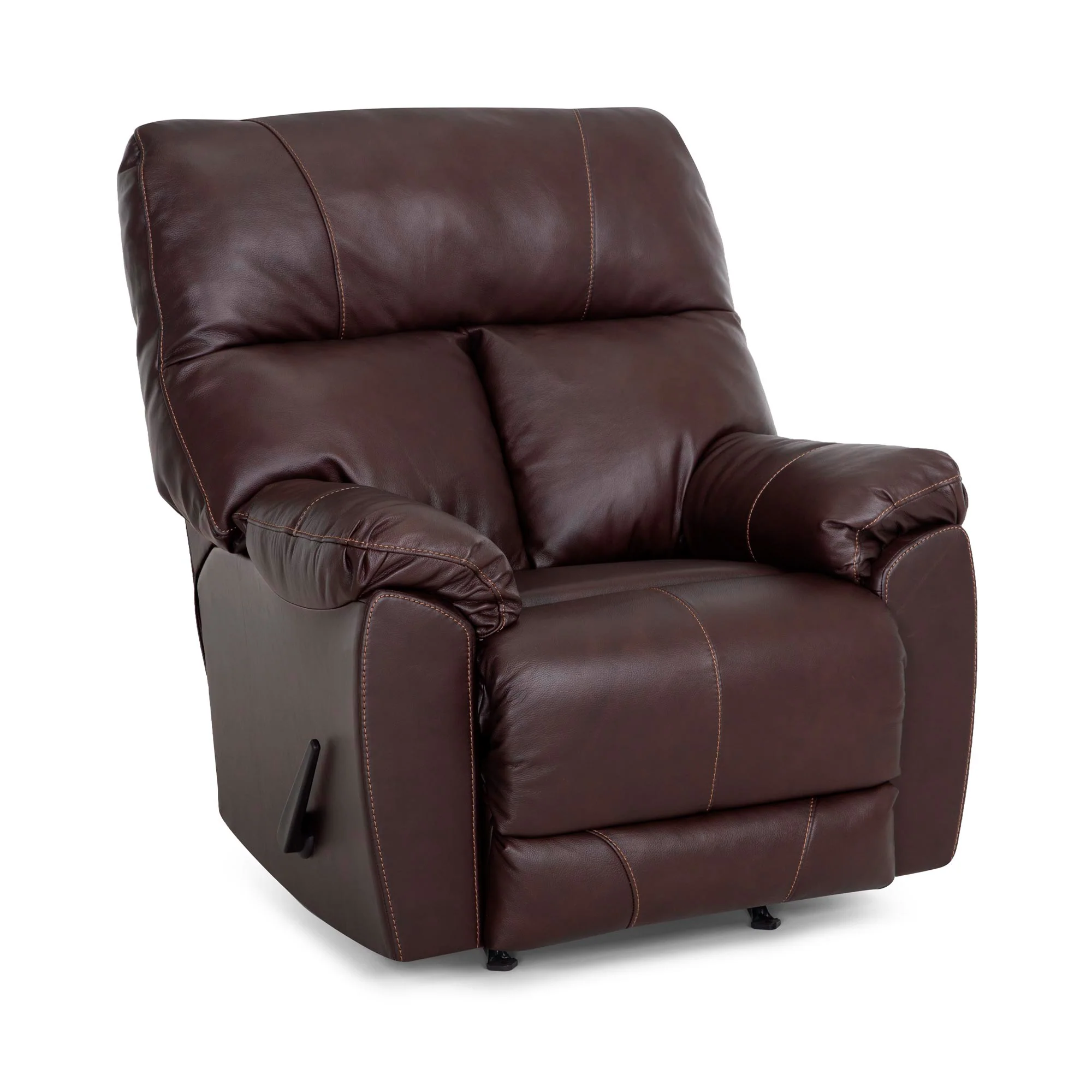 Kodiak Leather Swivel Rocking Recliner - Image 10