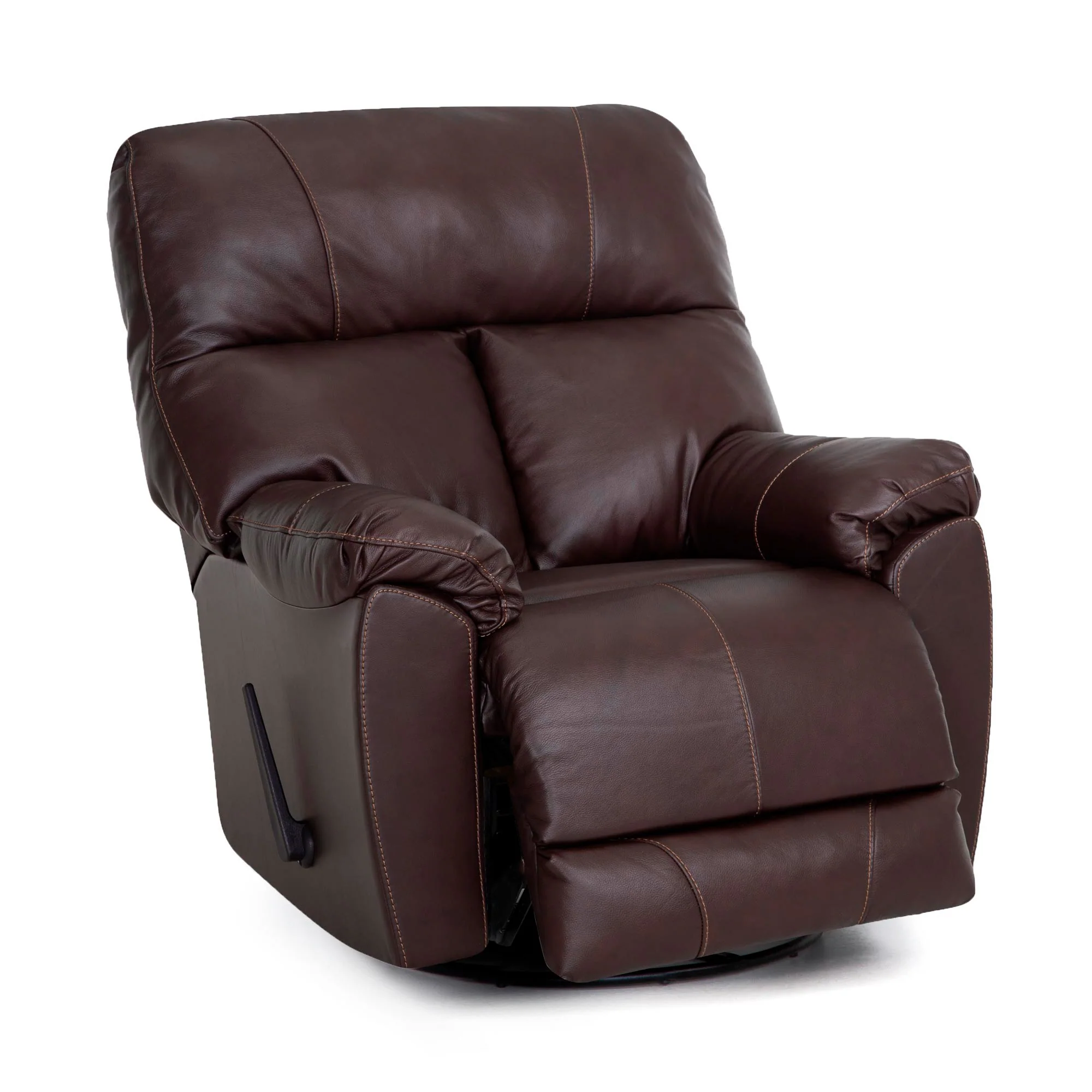 Kodiak Leather Swivel Rocking Recliner - Image 14