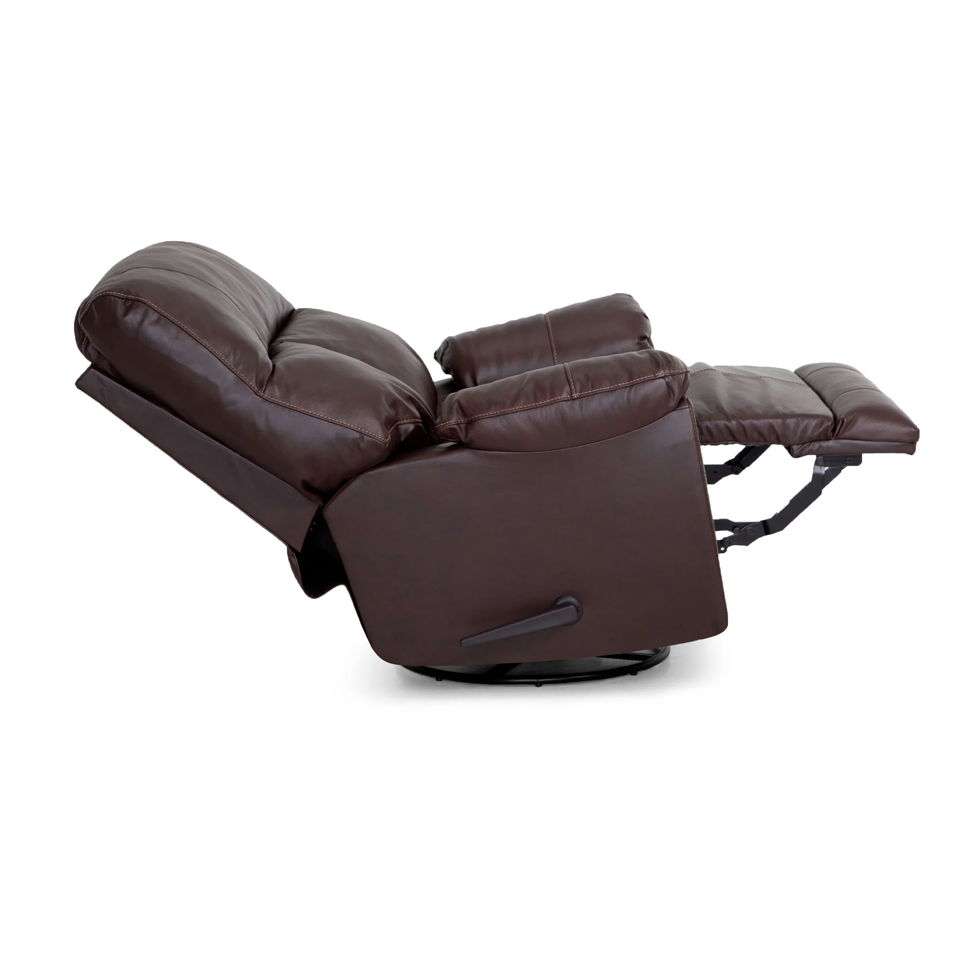 Kodiak Leather Swivel Rocking Recliner - Image 15