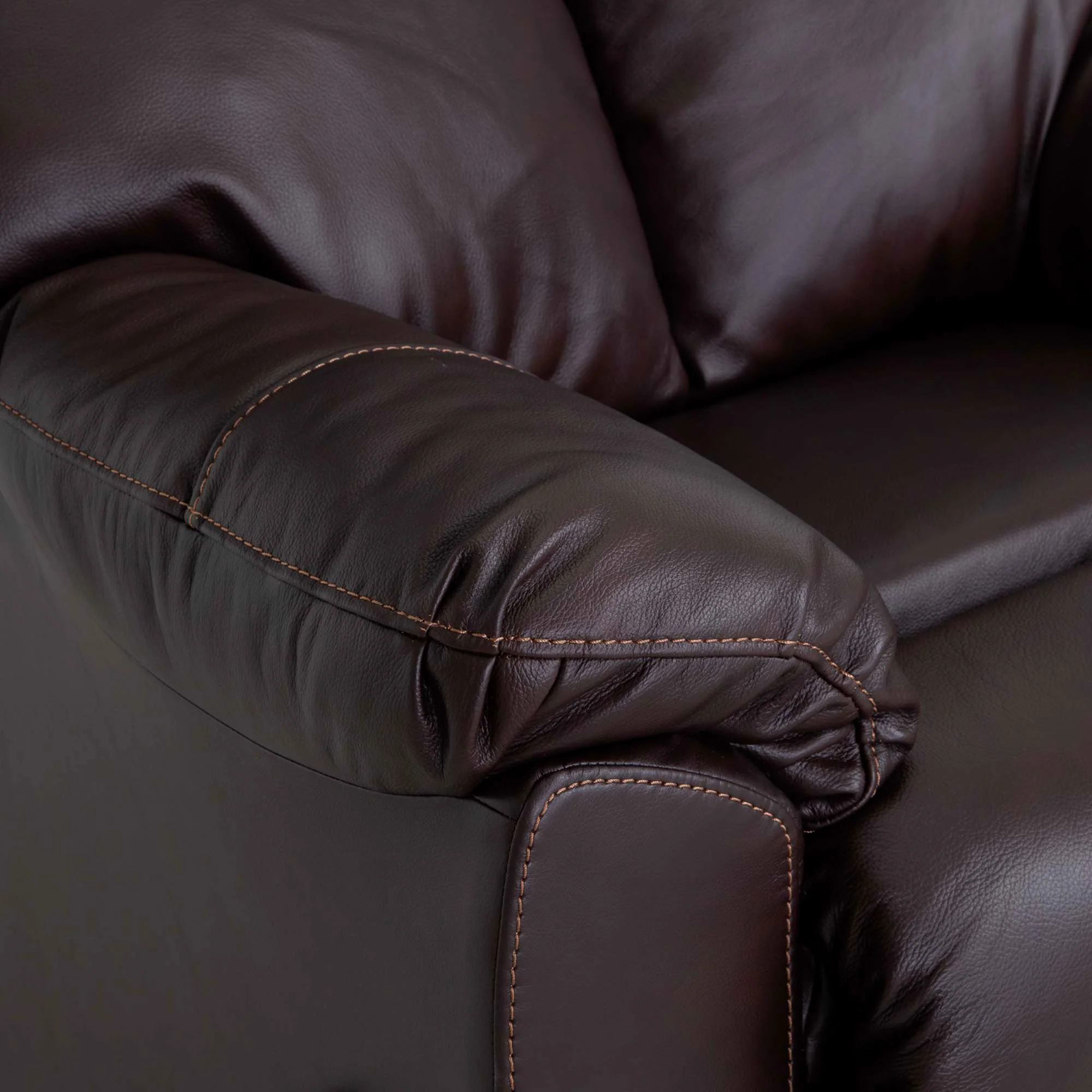 Kodiak Leather Swivel Rocking Recliner - Image 19