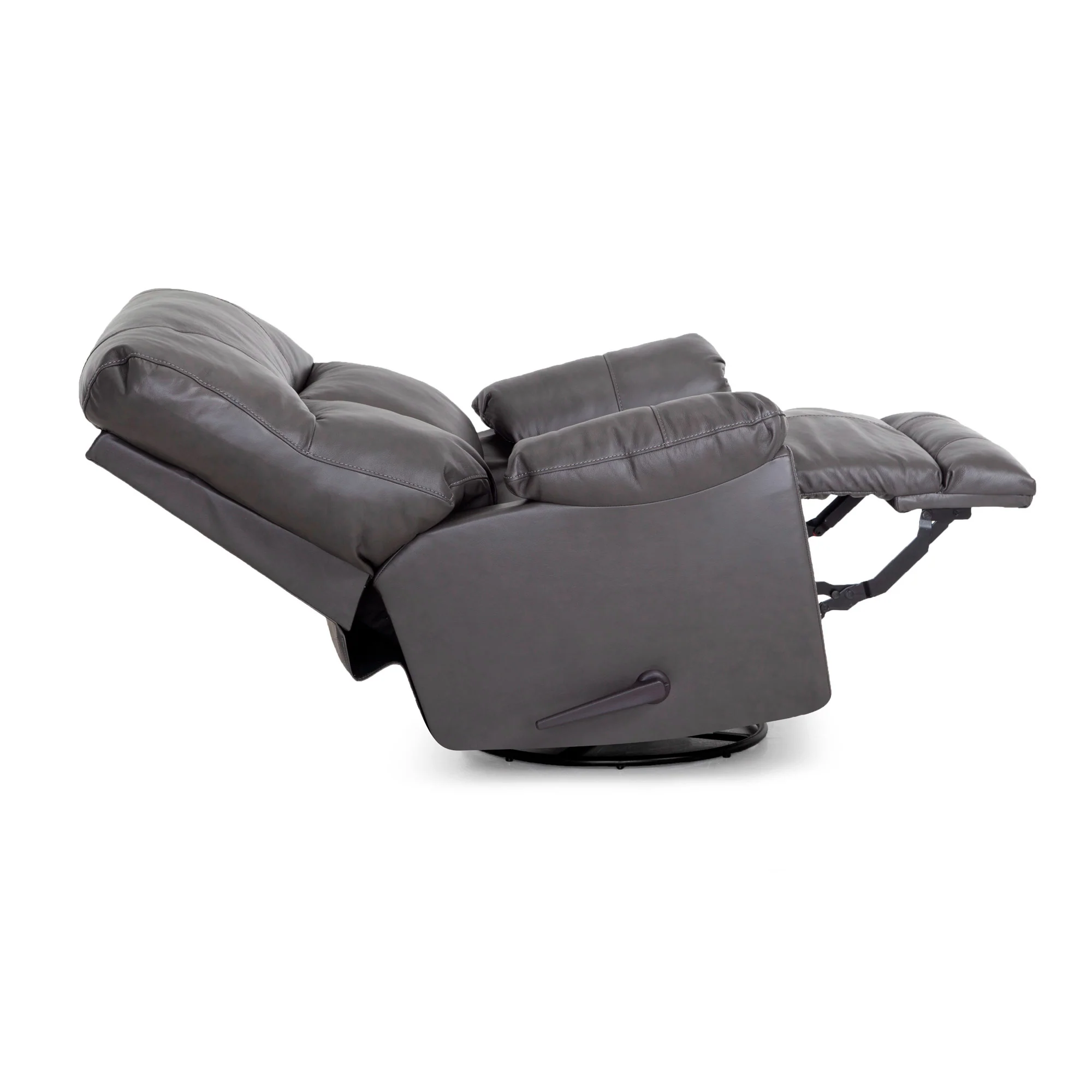 Kodiak Leather Swivel Rocking Recliner - Image 4