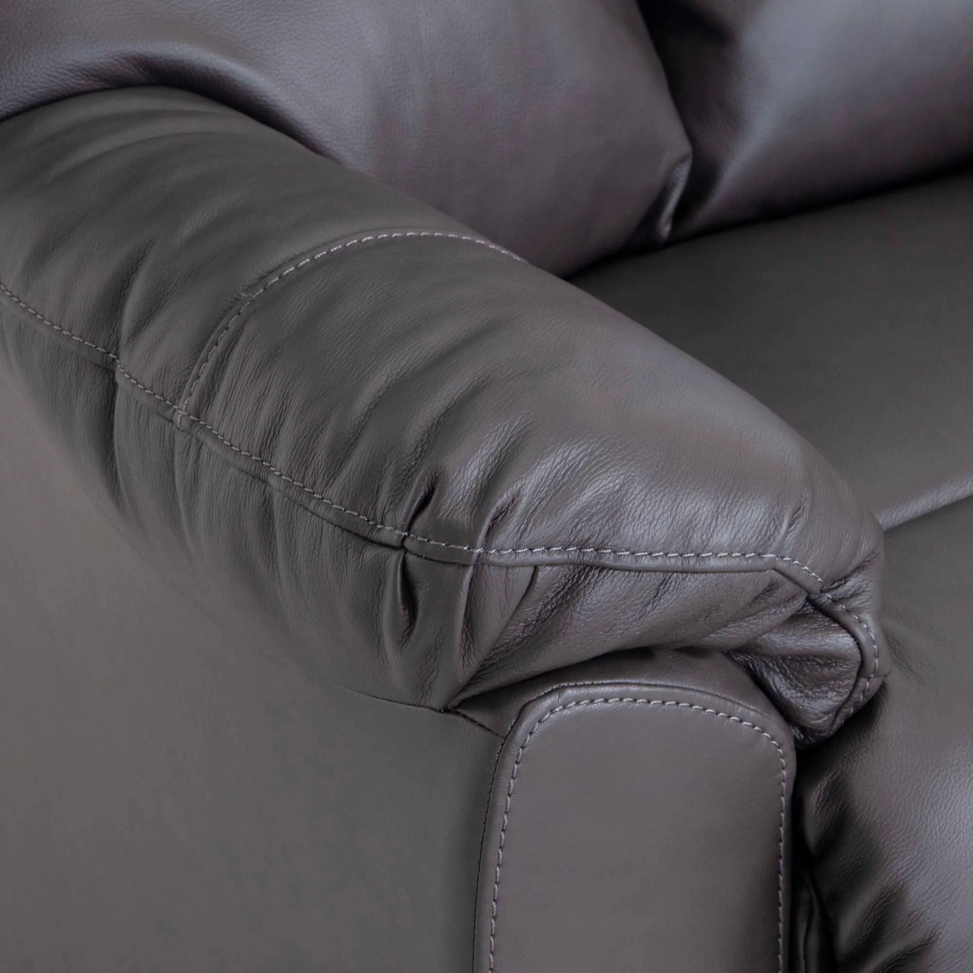 Kodiak Leather Swivel Rocking Recliner - Image 6