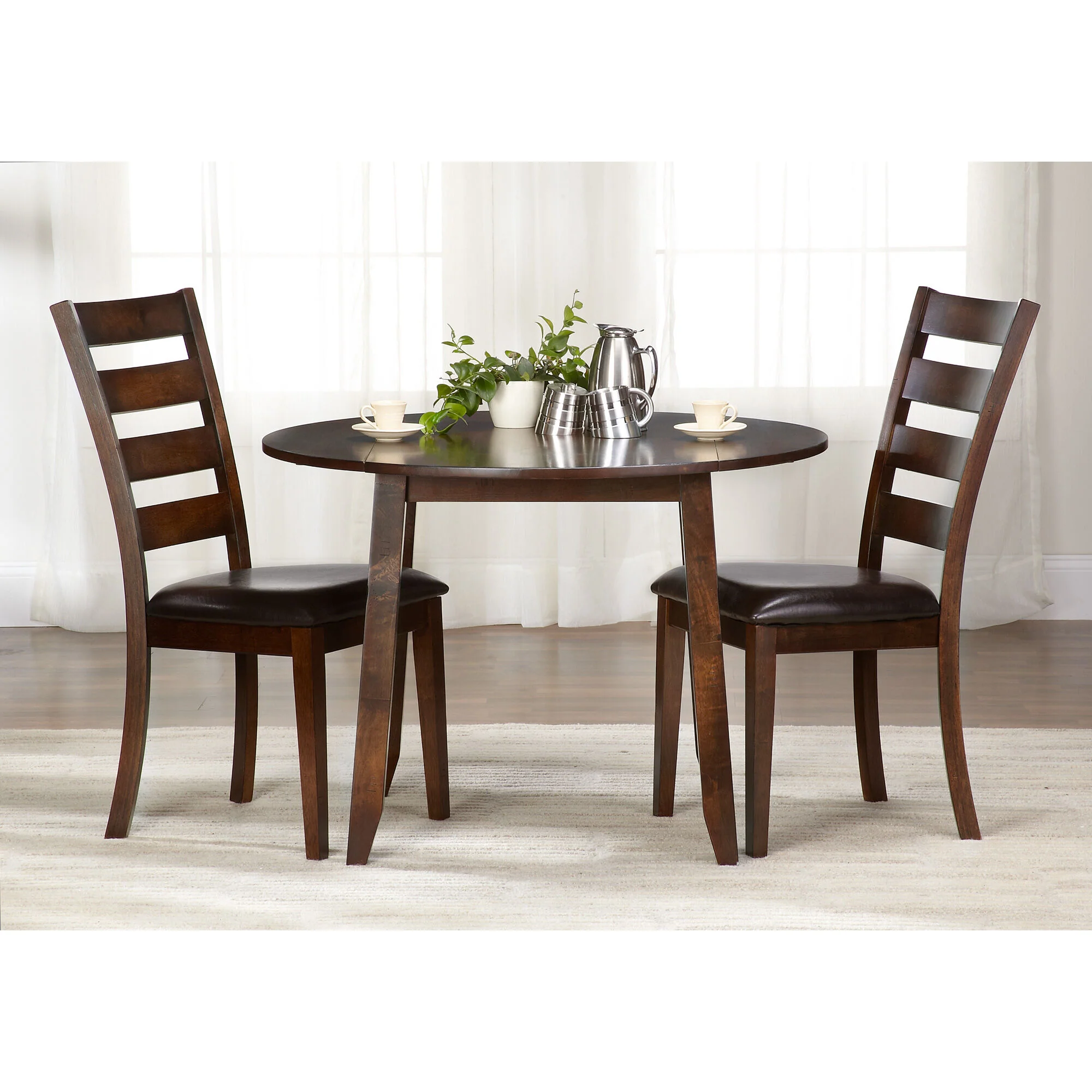 Kona 3 Piece Drop Leaf Dining Set - Image 2