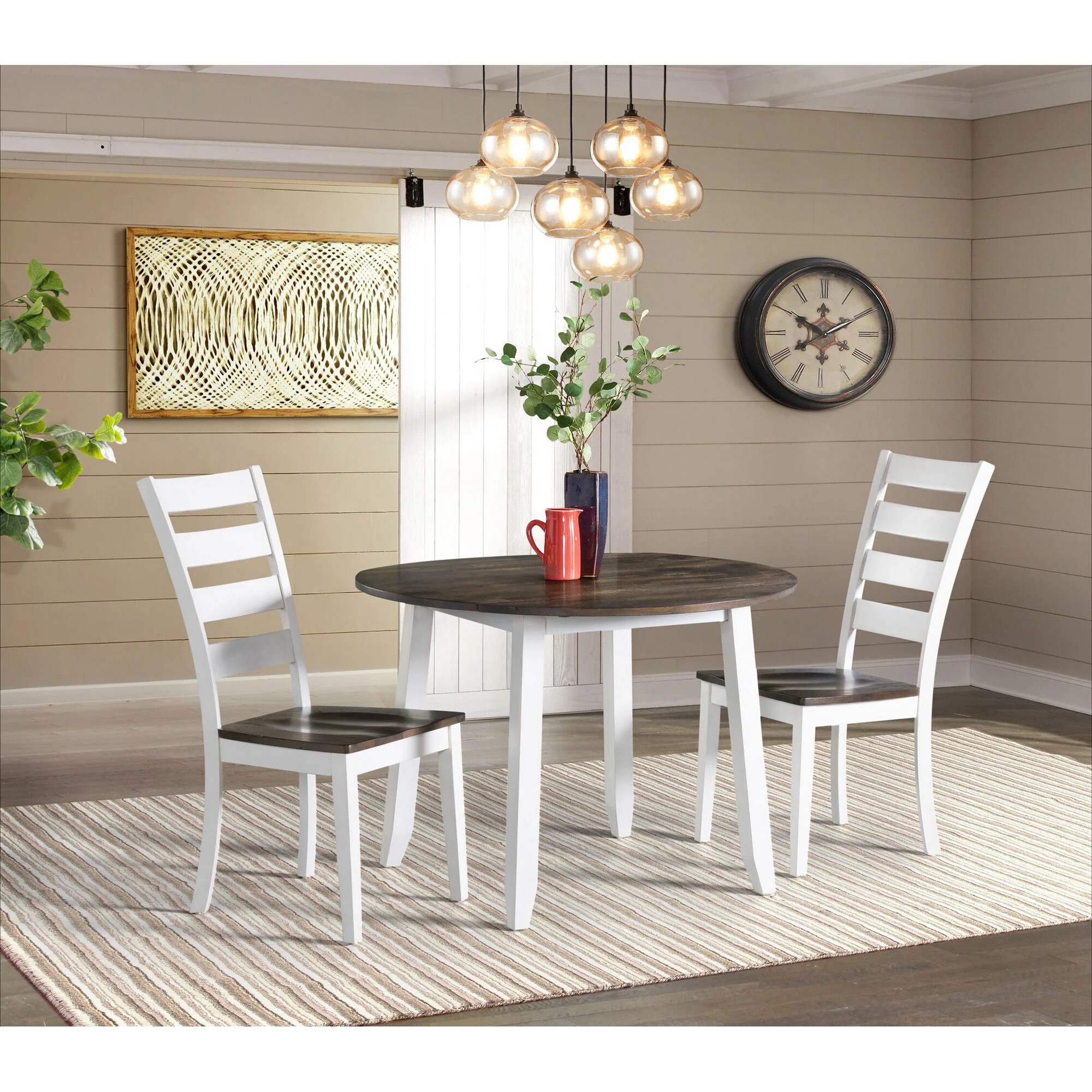 Kona 3 Piece Drop Leaf Dining Set - Image 6