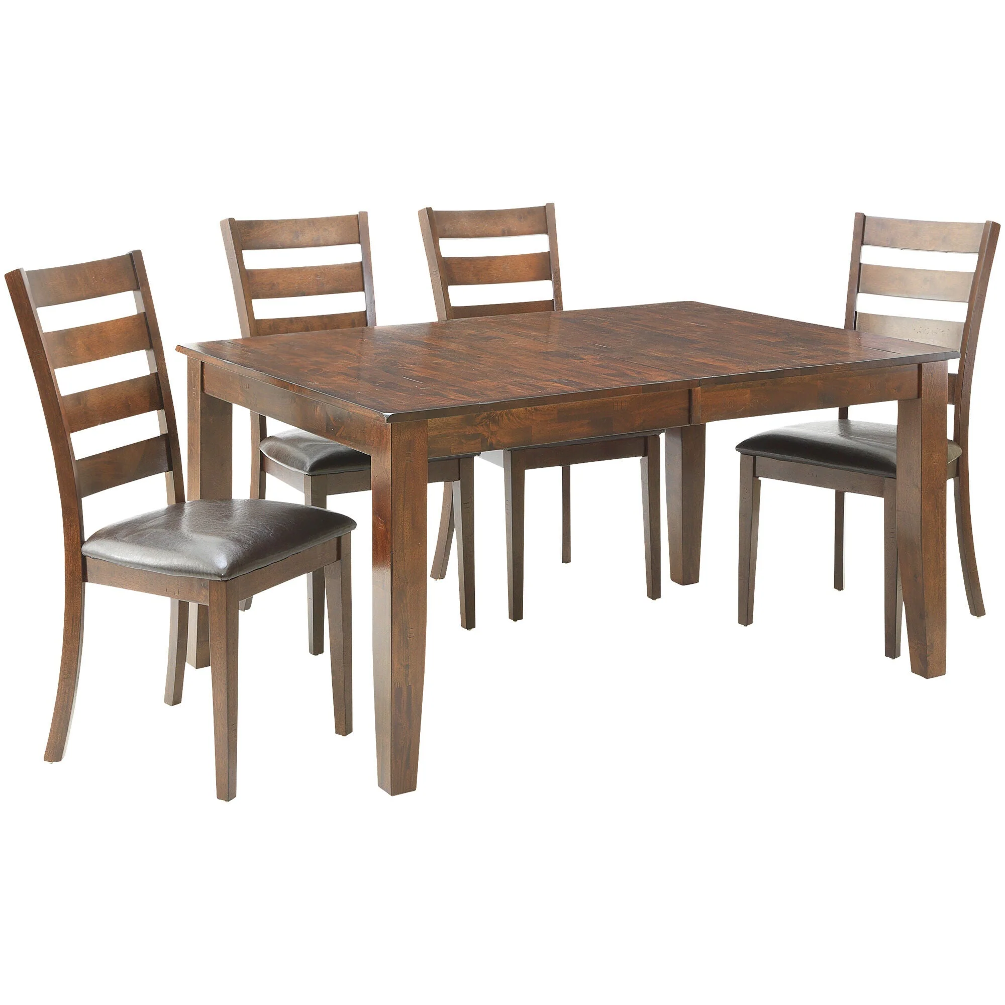 Kona 5 Piece Ladder Back Dining Set - Image 4