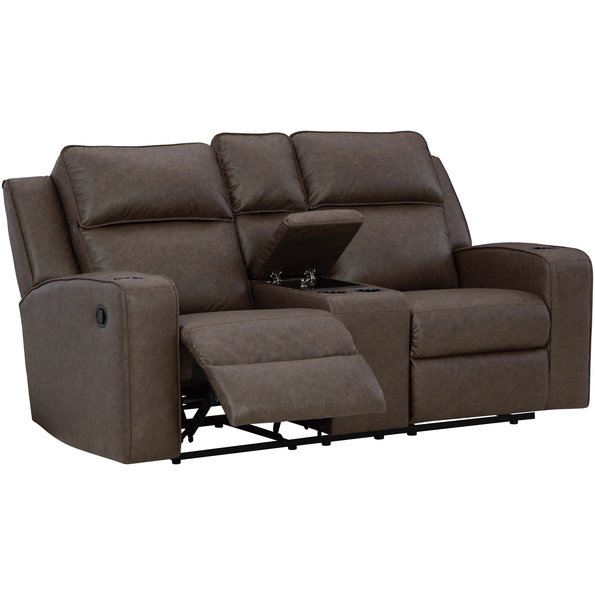 Lavenhorne Reclining Console Loveseat - Image 5