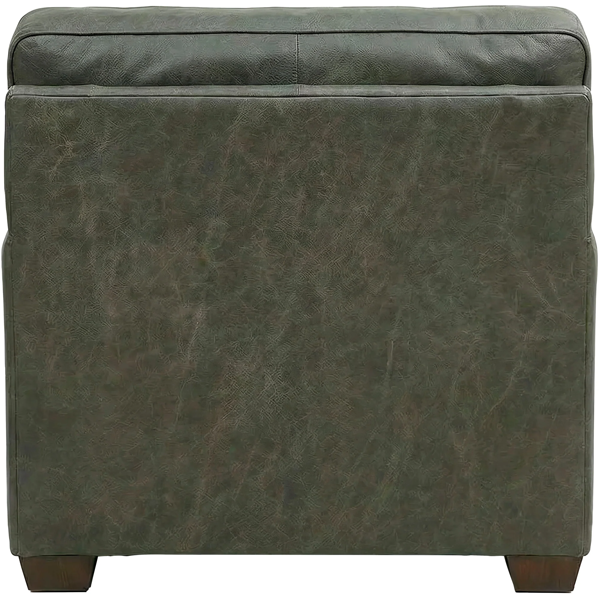 Merritt Feather Blend Leather Chair - Image 4
